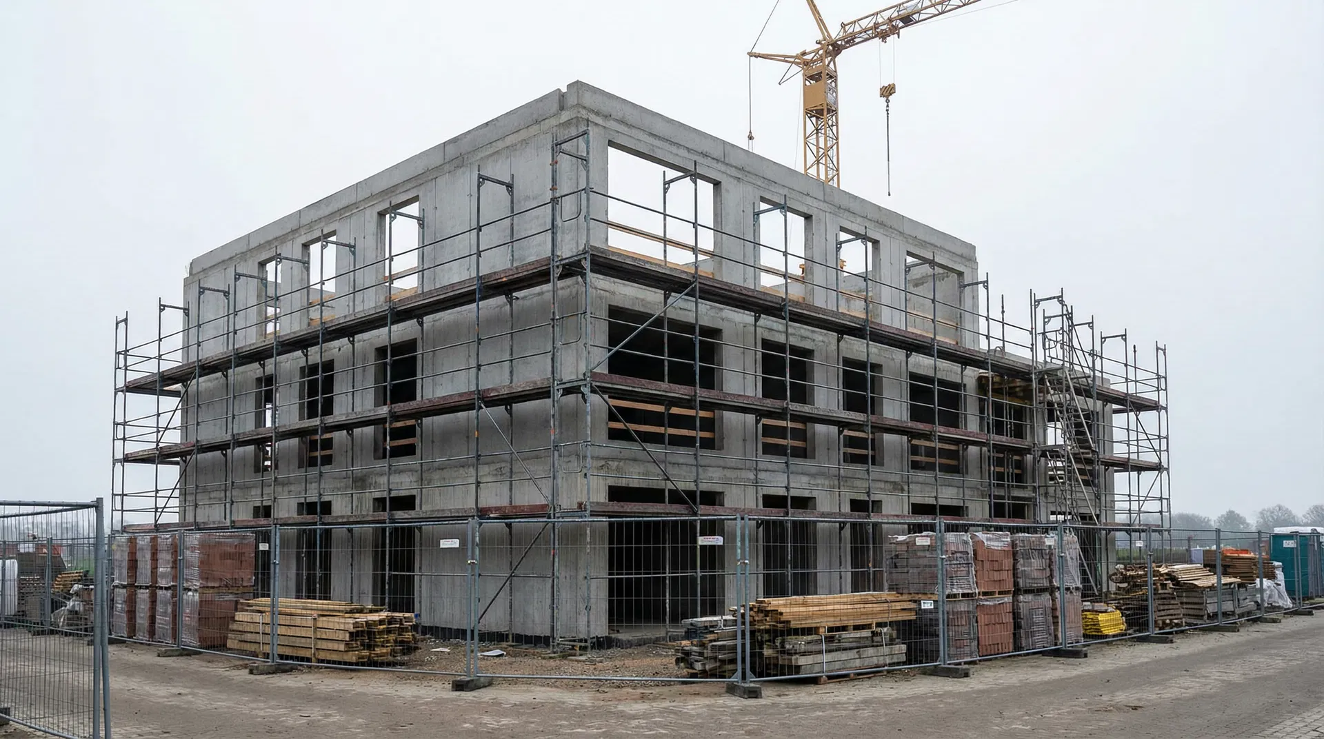 Rohbau Wohn- und Geschäftshaus Ibbenbüren