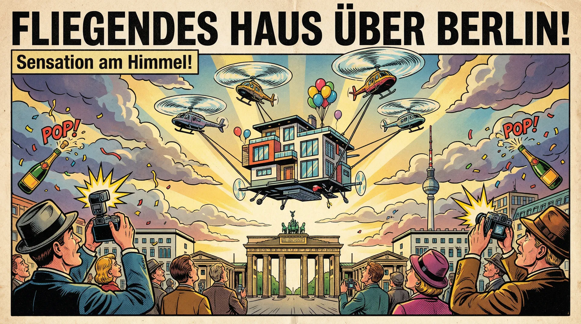 Das fliegende Haus
