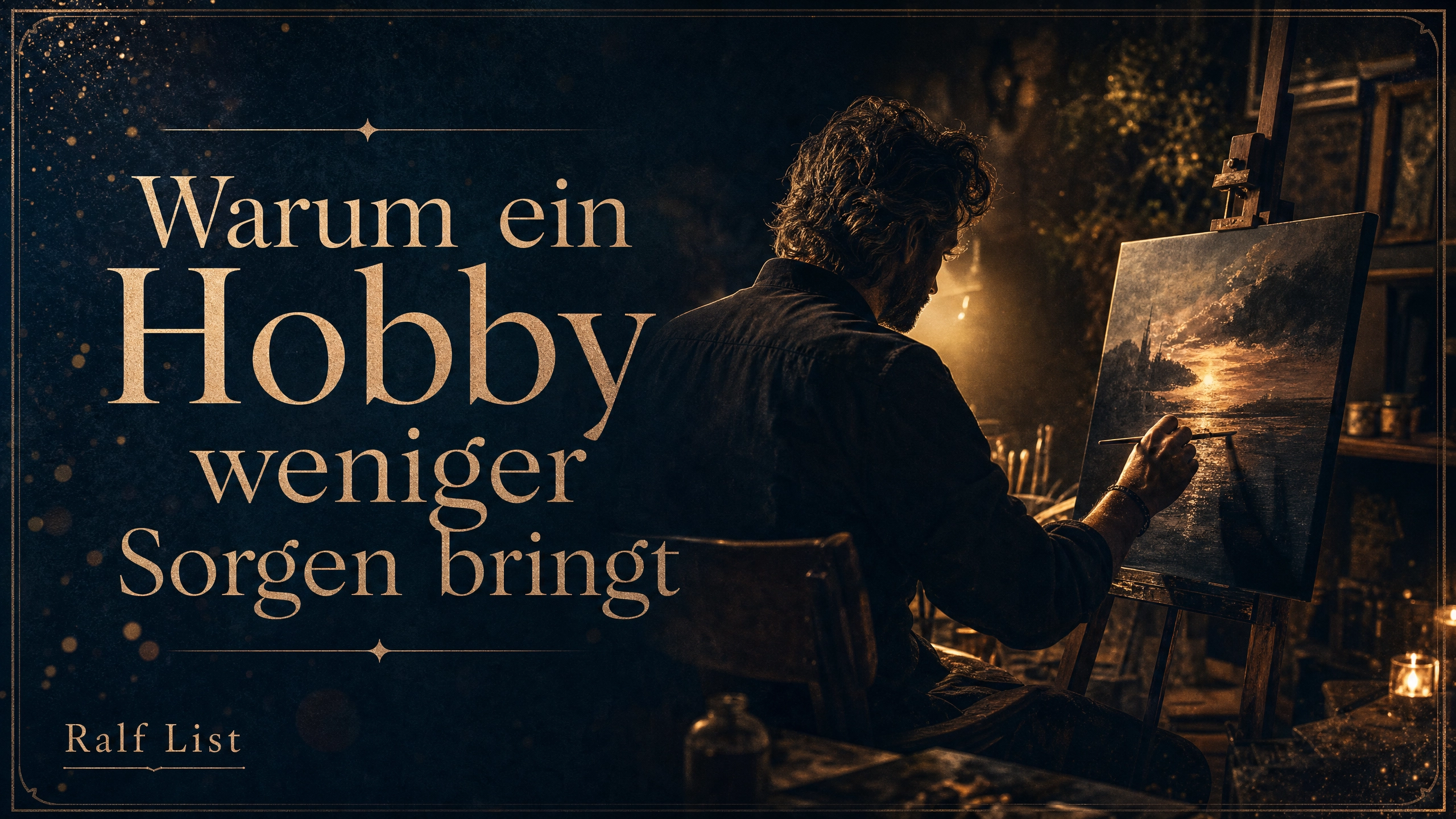 Warum Menschen mit einem Hobby oft weniger Sorgen haben