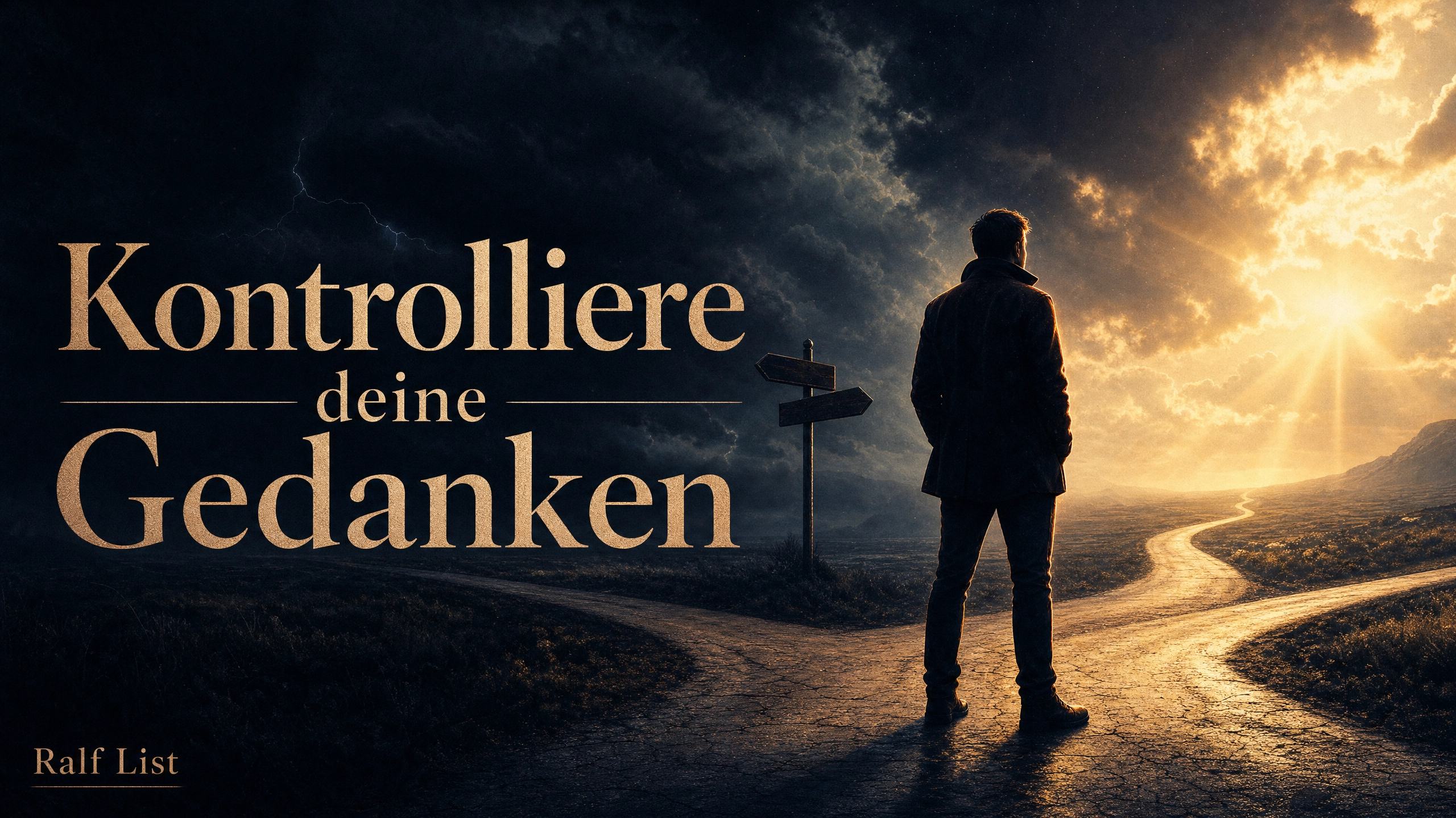 Kontrolliere Gedanken, anstatt kontrolliert zu werden