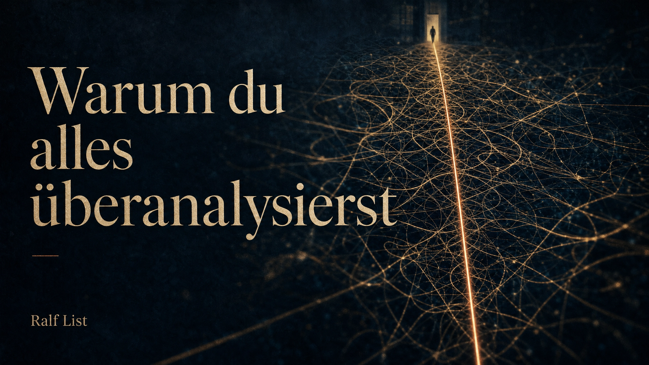 Warum du ständig alles überanalysierst und wie du damit aufhörst