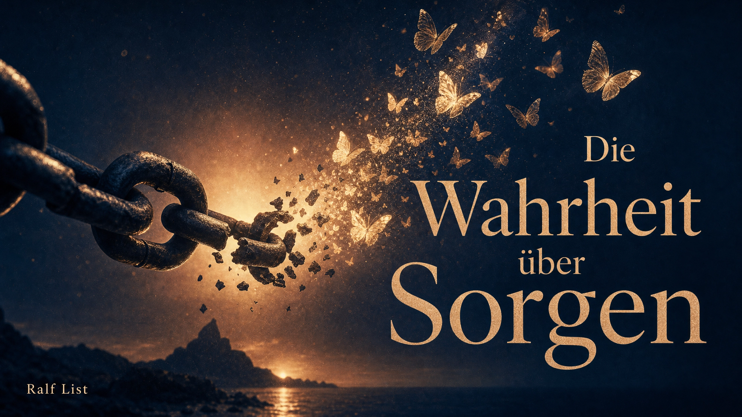 Die Wahrheit über Sorgen und warum sie dein Leben kontrollieren