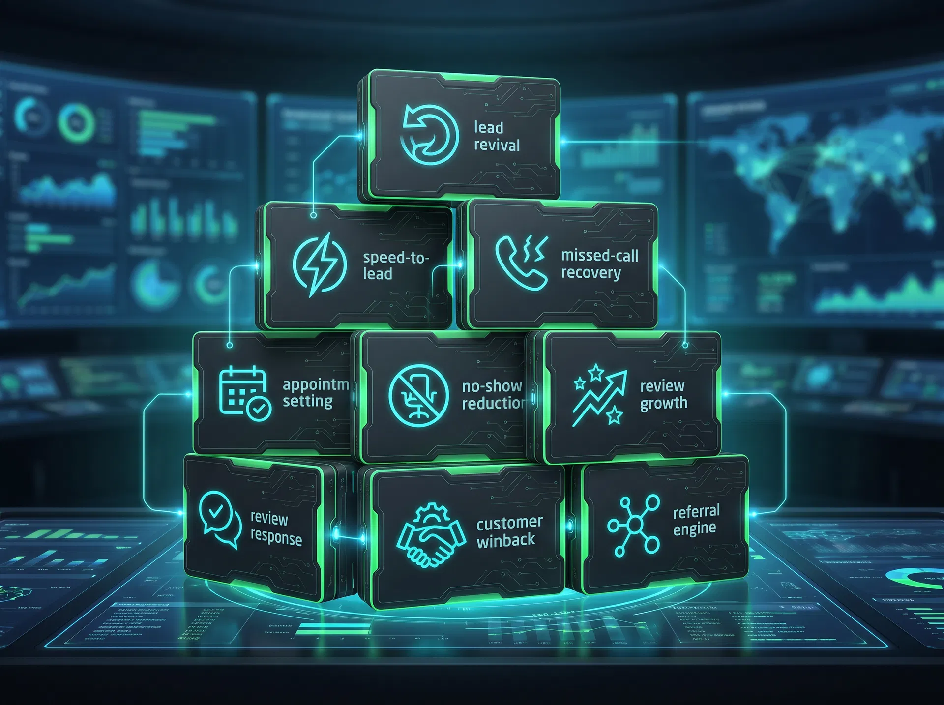 AI revenue agent stack modules