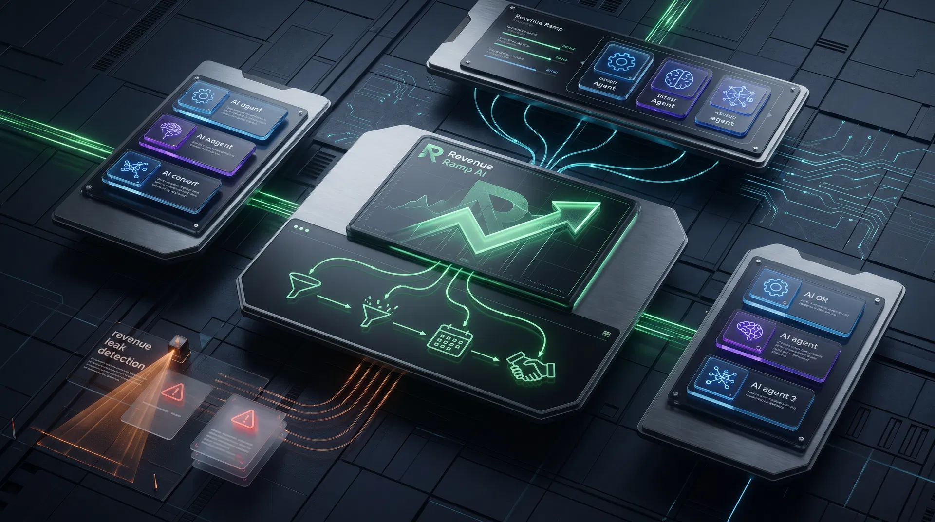 Revenue Ramp AI command center dashboard