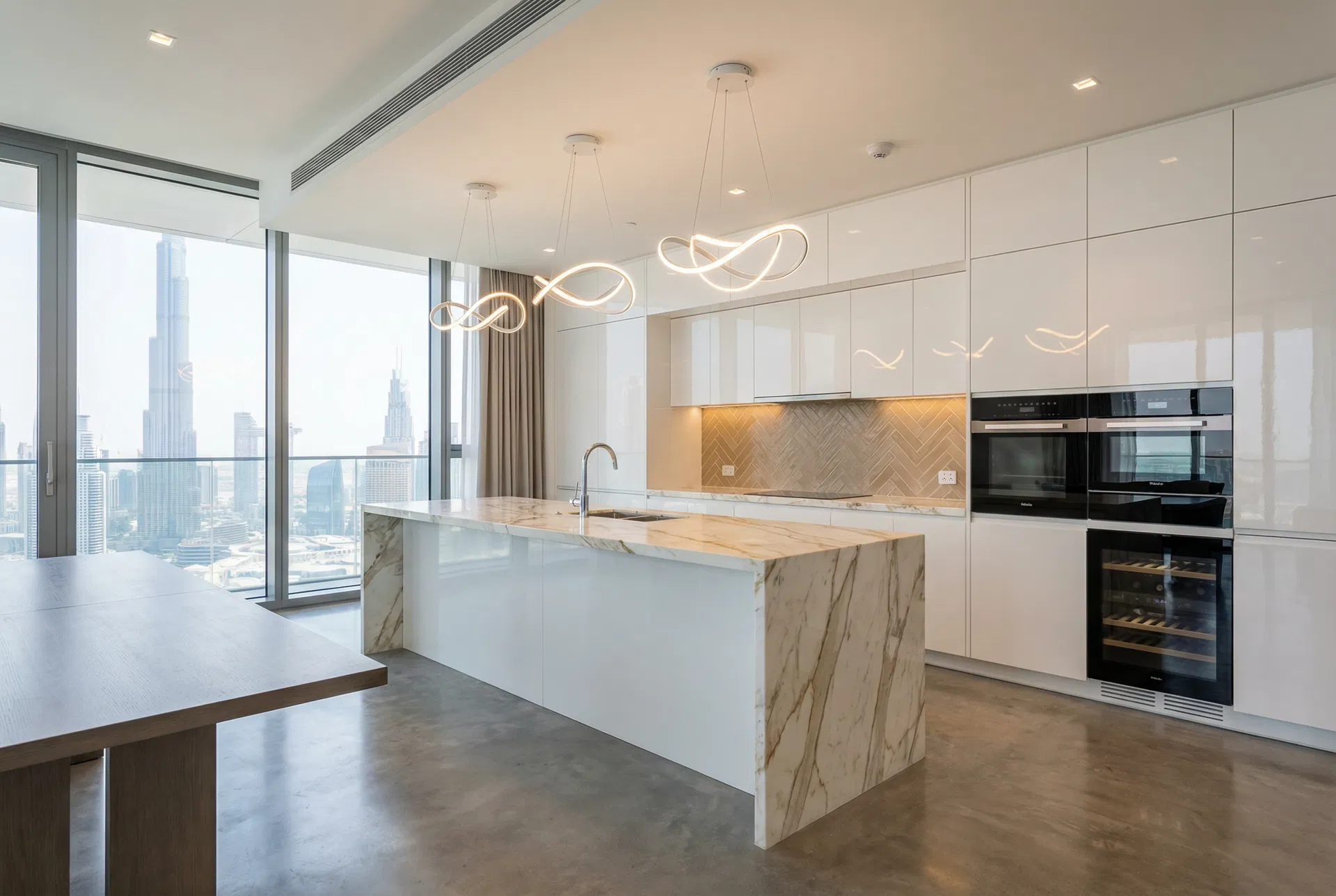 Kitchen Renovation — Downtown Dubai Penthouse