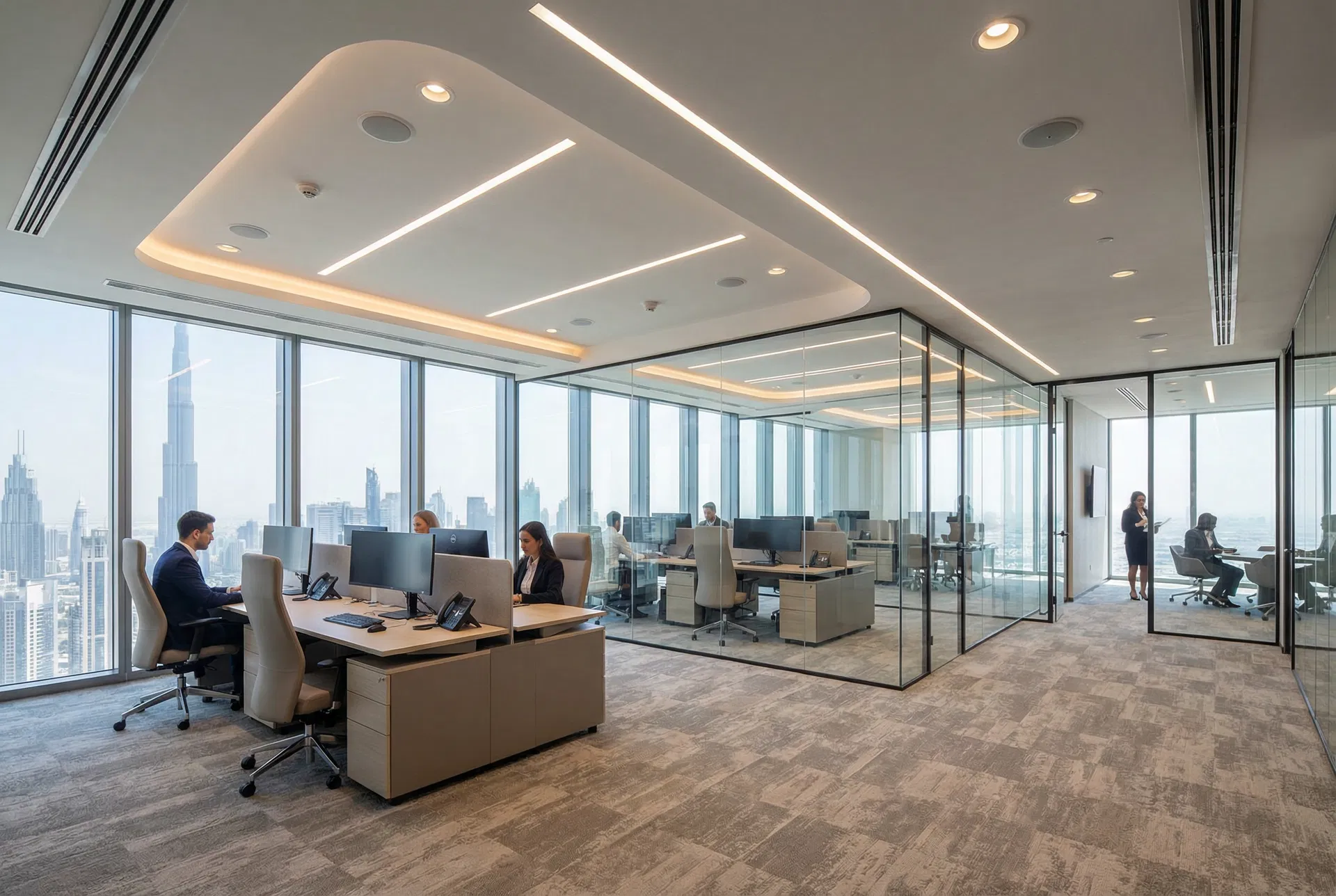 Corporate Office Fit-Out — DIFC