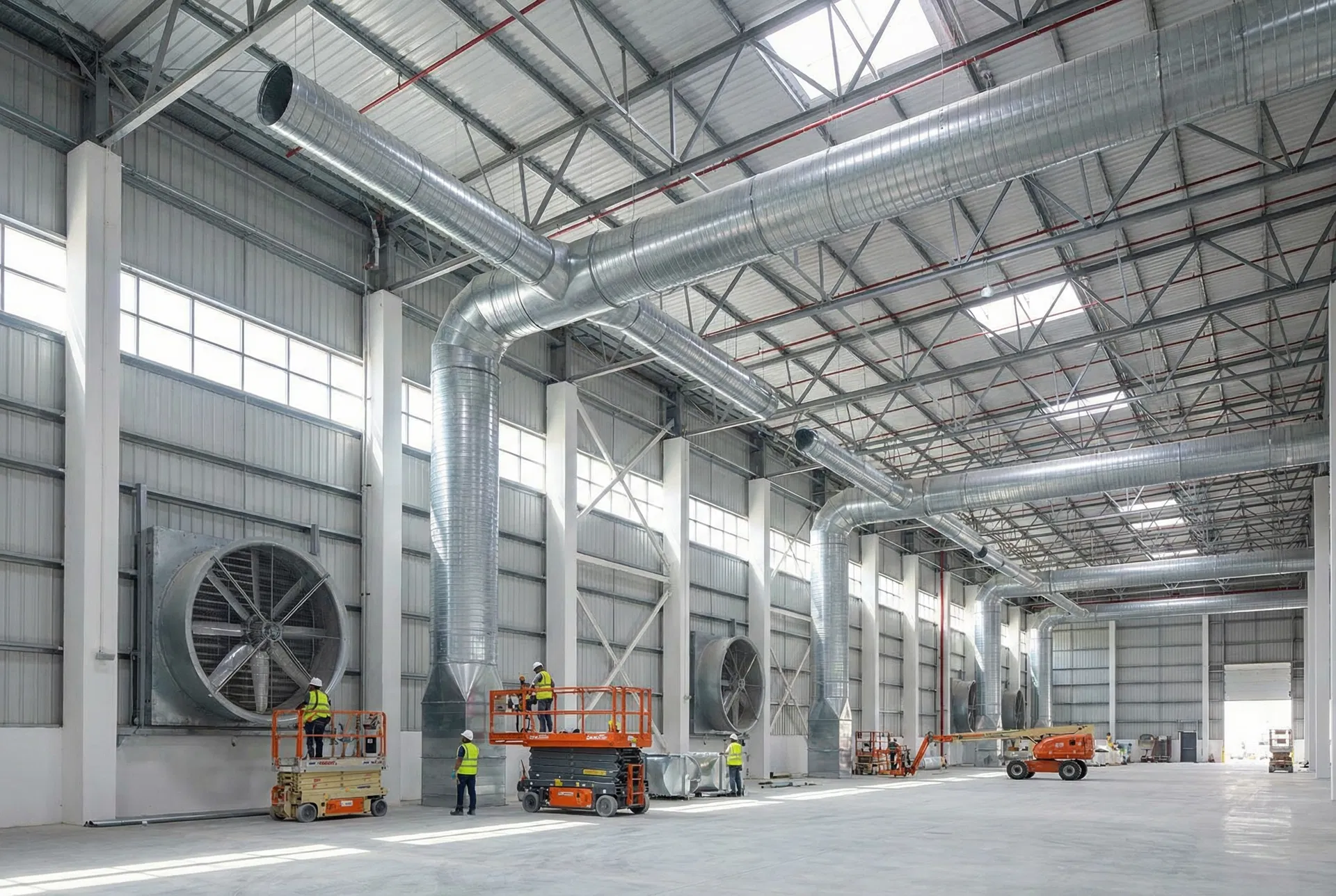 Industrial Warehouse HVAC — Jebel Ali