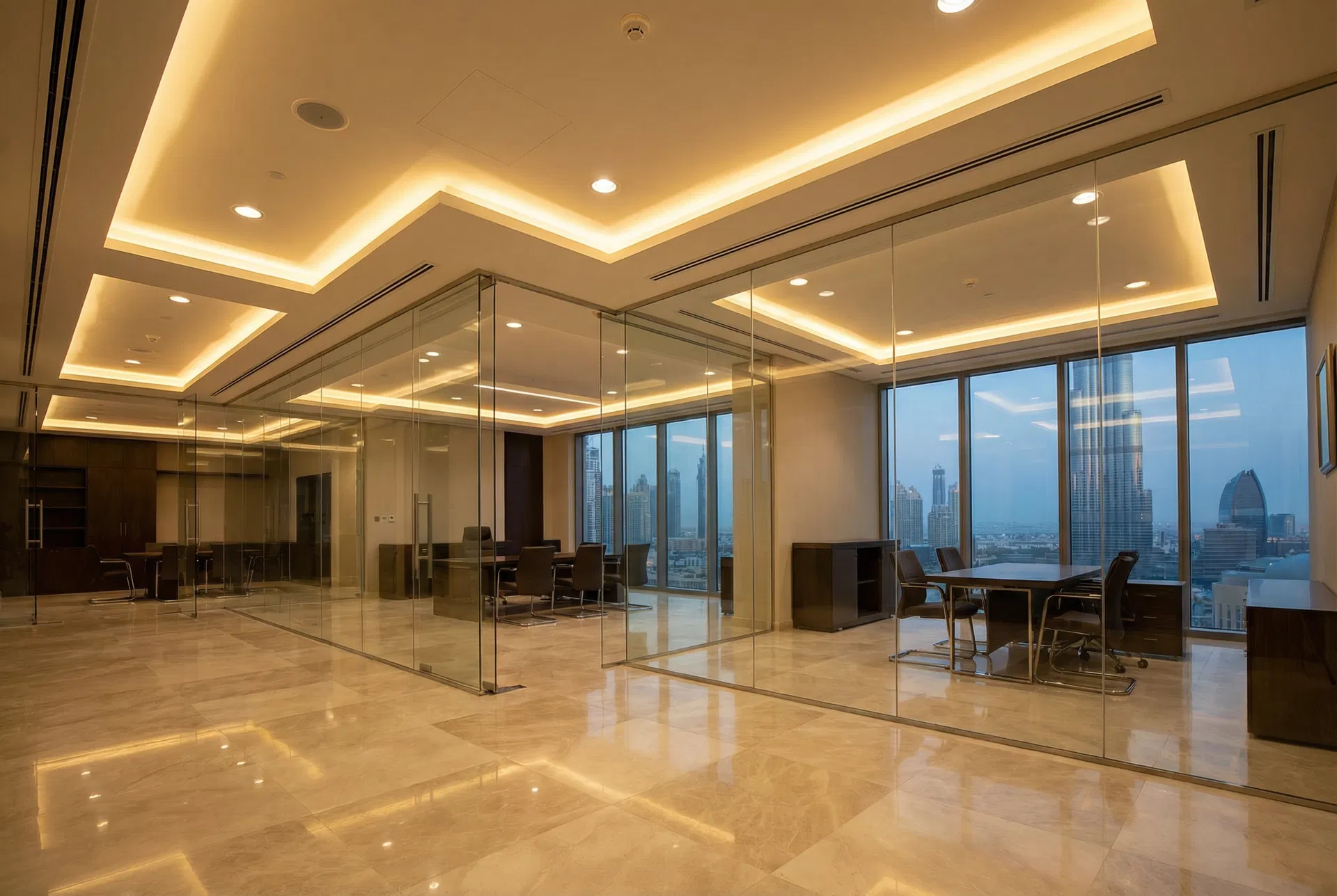 Corporate Office Fit-Out — DIFC