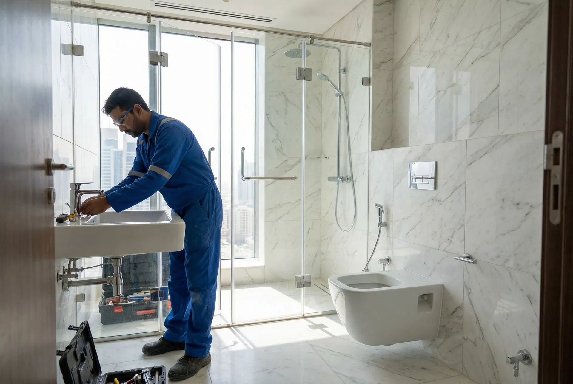 Bathroom Plumbing & Sanitary — Marina Residences