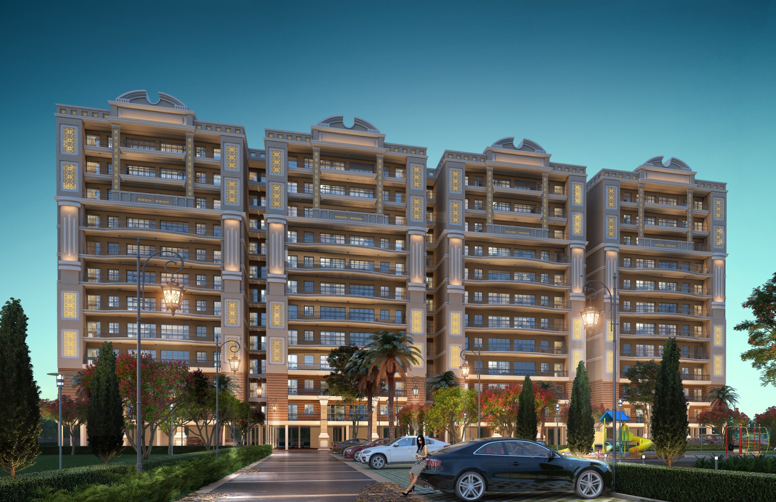 Premium 3 BHK Apartment in Motia Blue Ridge, Near Panchkula