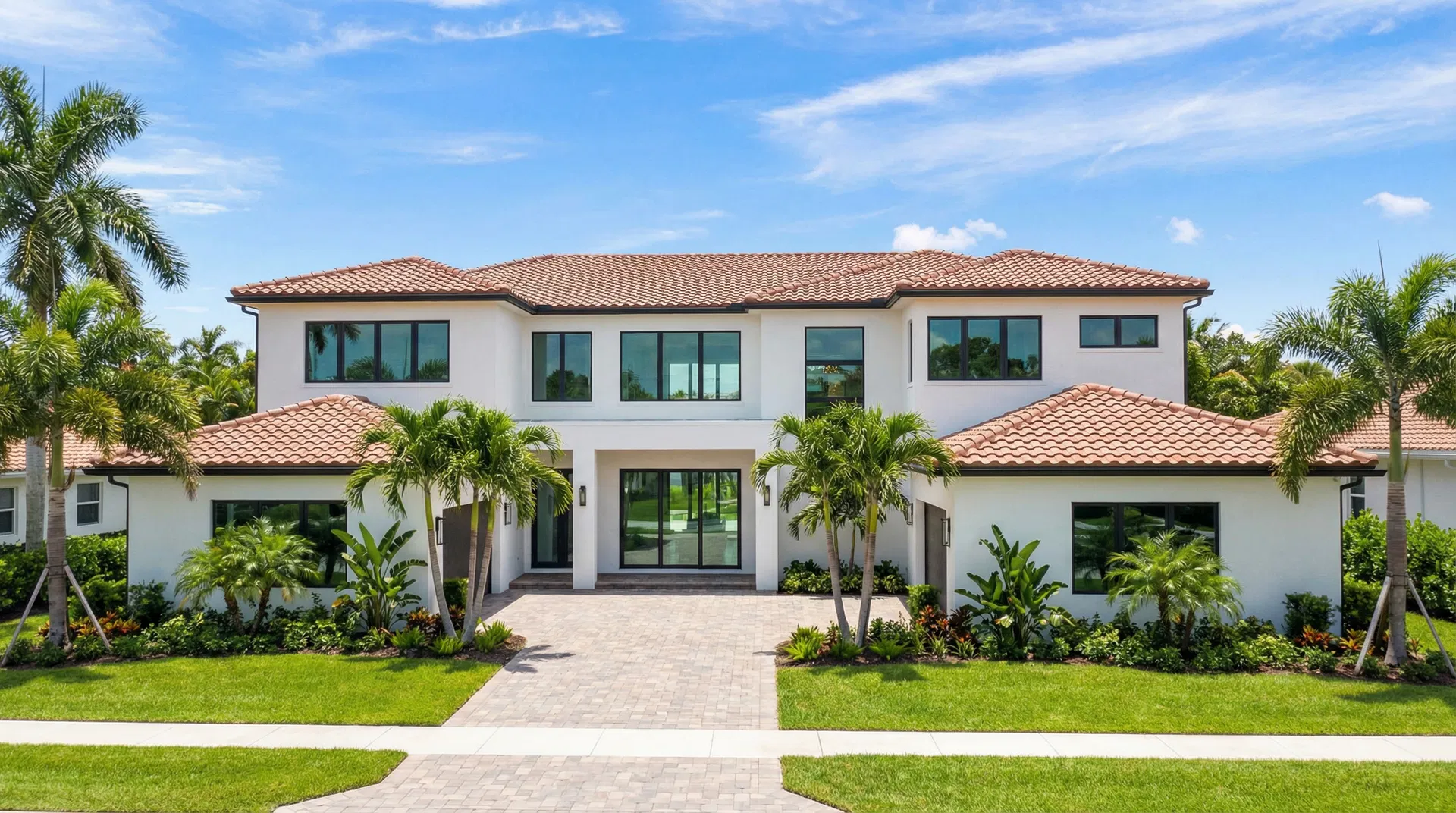 Broward County home with impact windows