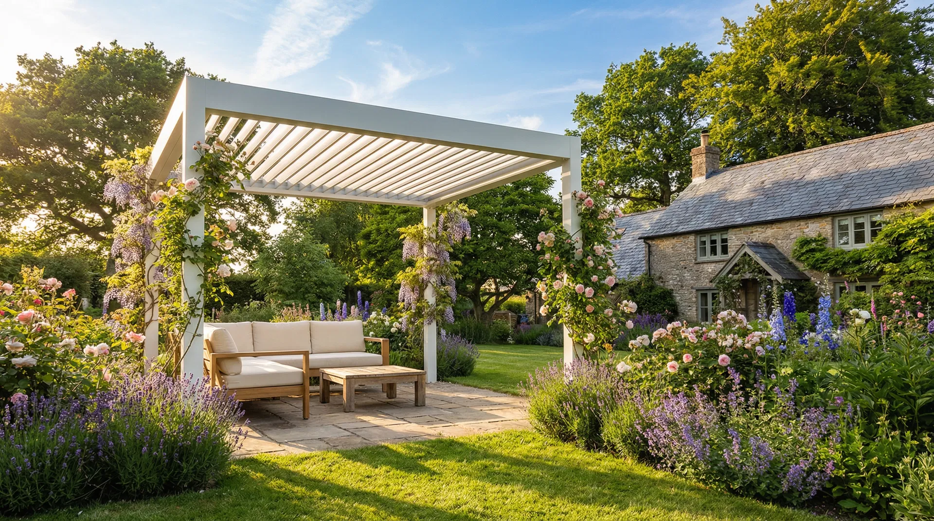 Solis Louvre Pergola