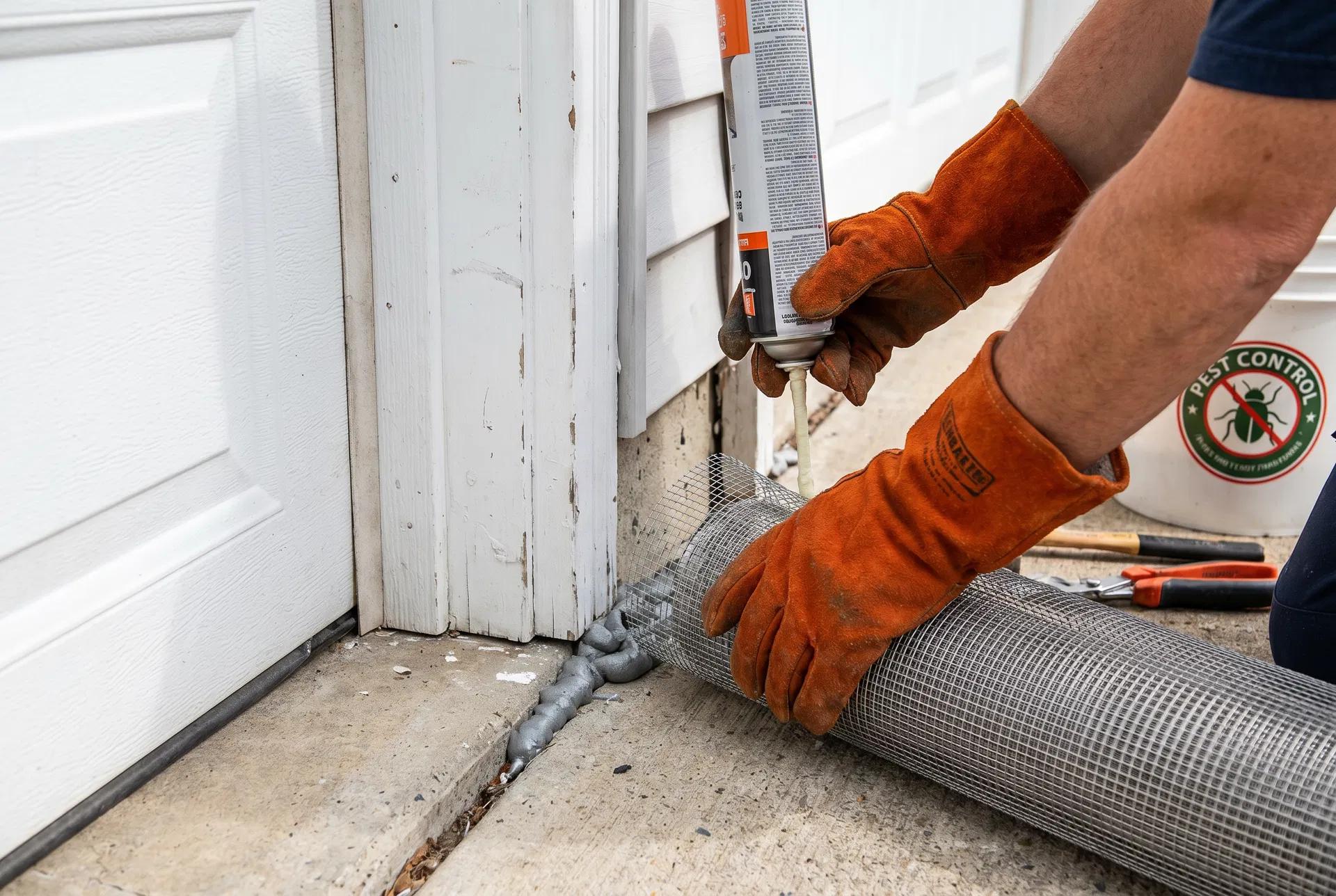 Garage Wrap Exclusion pest