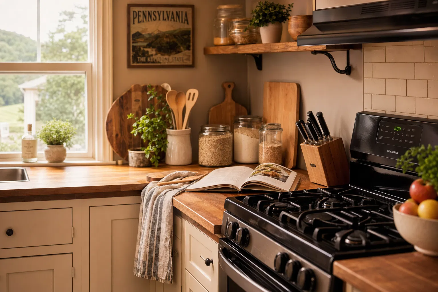 Home kitchen — daily living skills