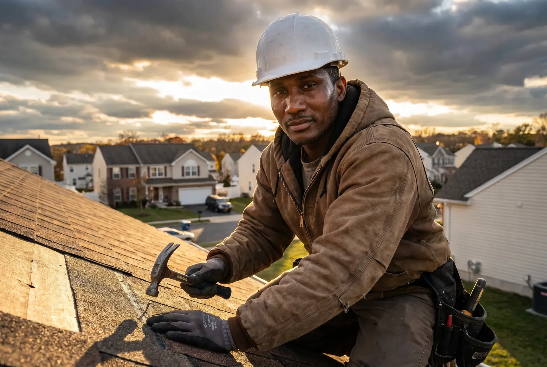 Full roof replacement with architectural shingles by Bailey Bros Contracting LLC — permitted and inspected in New Jersey