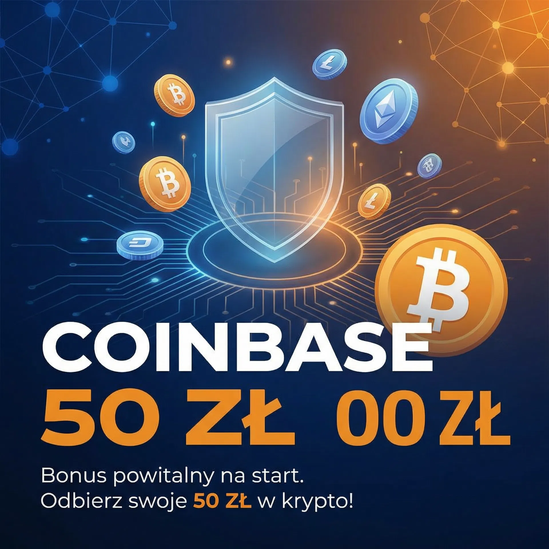 Coinbase 50 zł