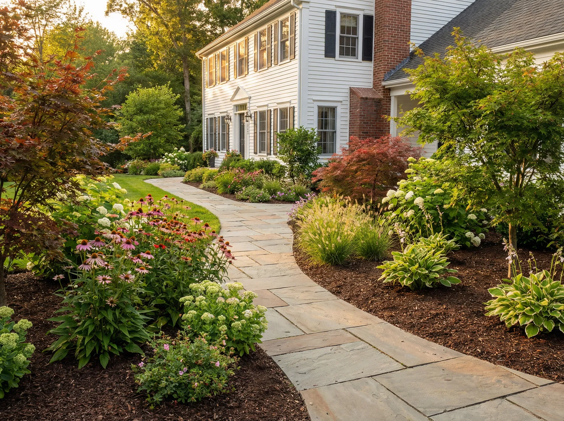 Professional landscaping in Newton, MA