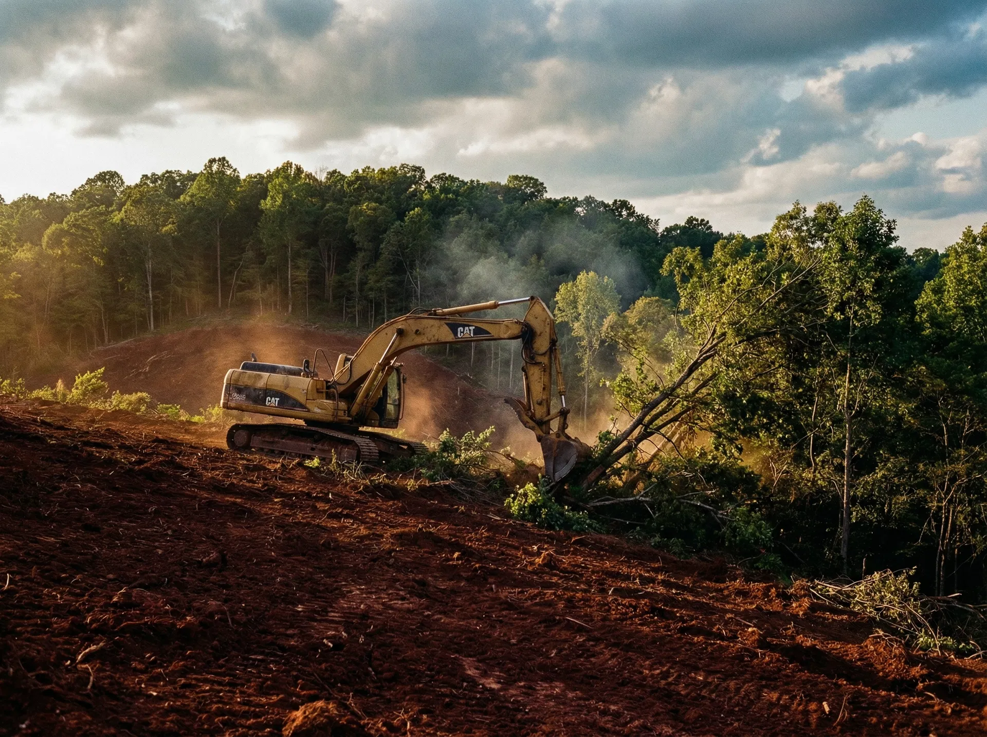 Before — Farm Fence Line Reclamation