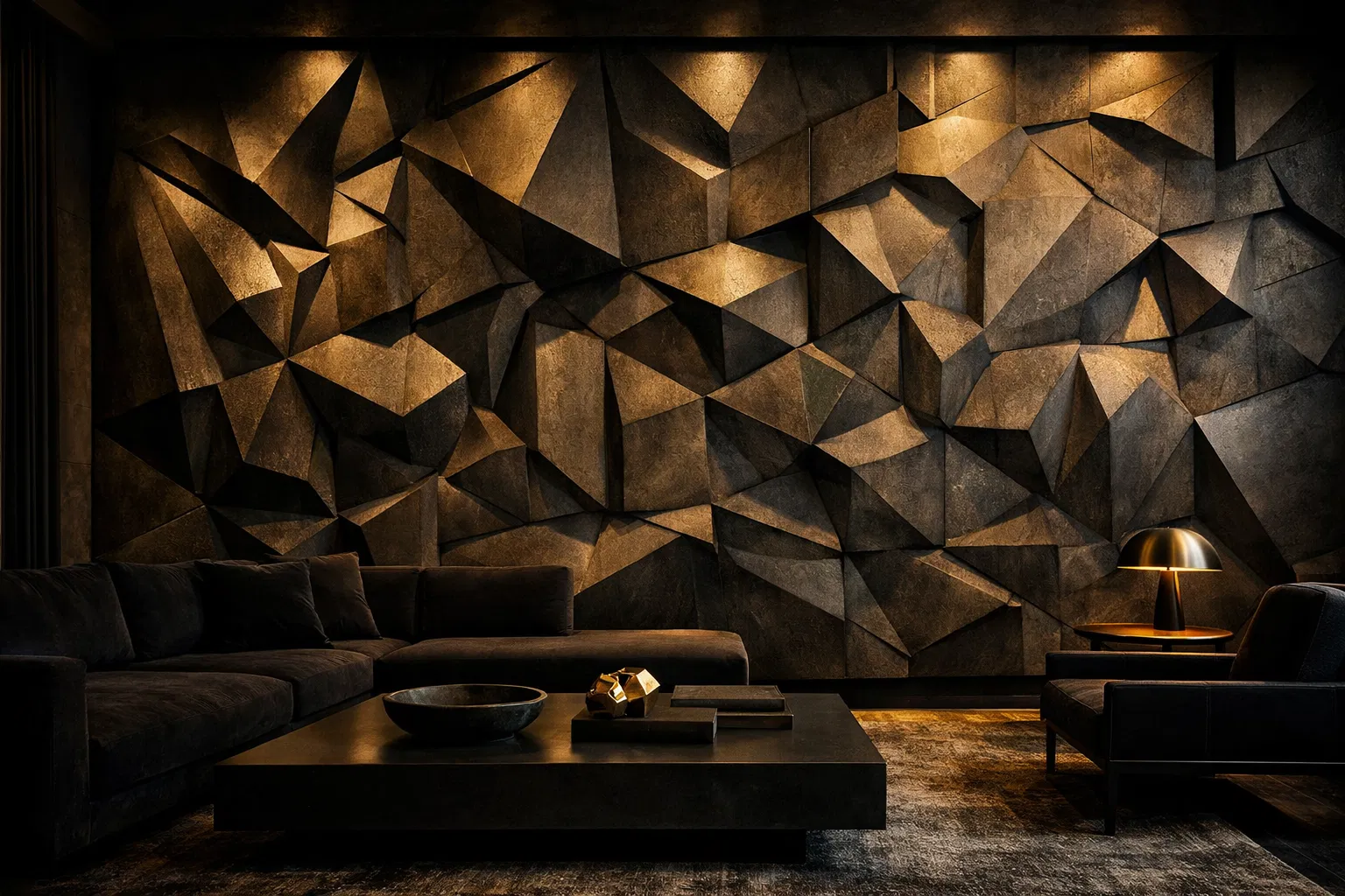 3D Sclup feature wall