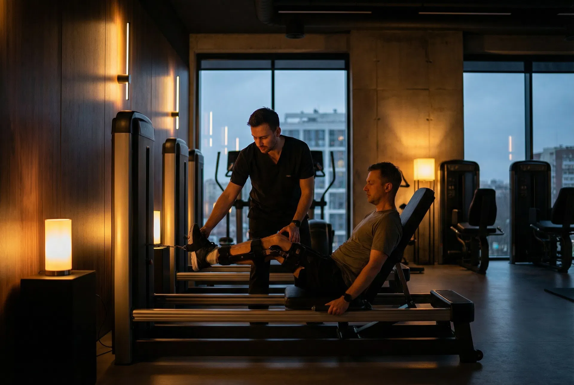 Rehabilitation therapy session