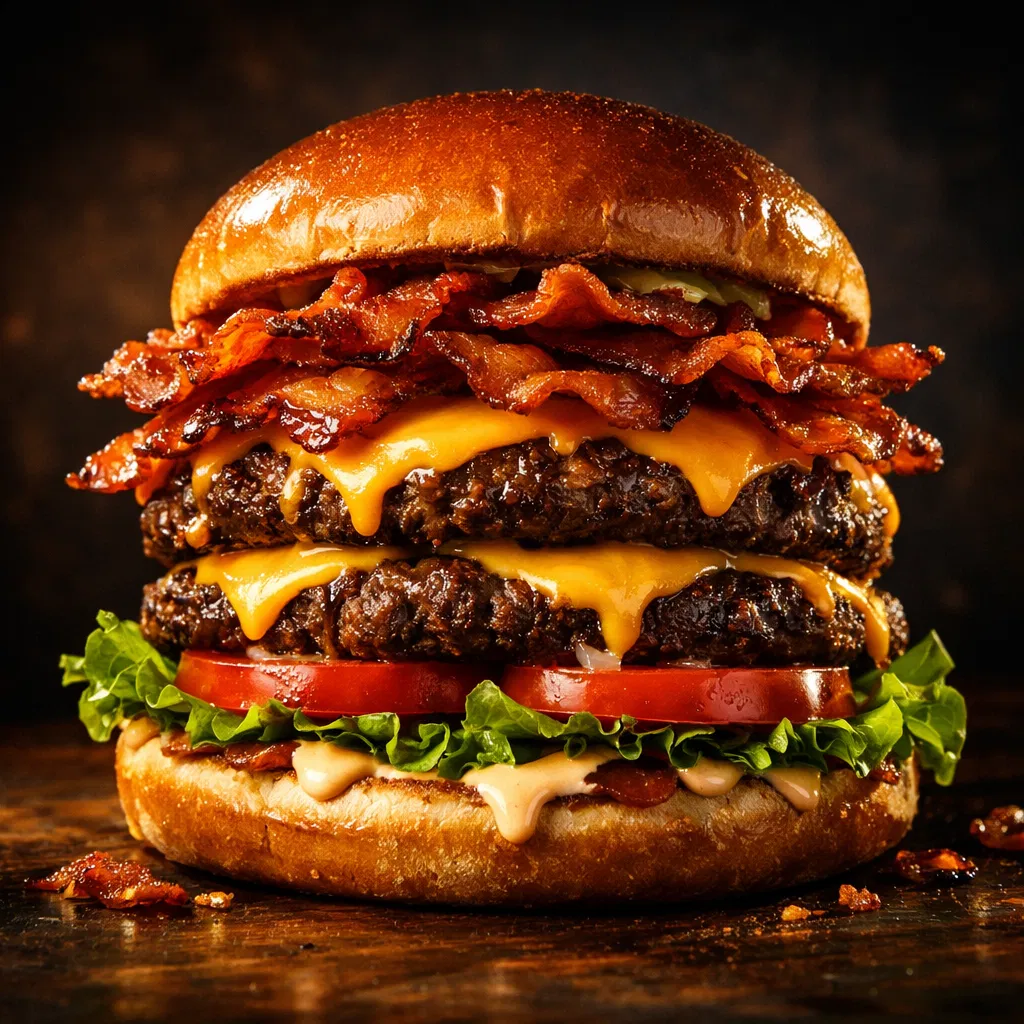 Bacon Loaded Burger