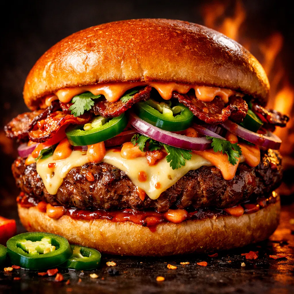 Spicy Jalapeño Burger