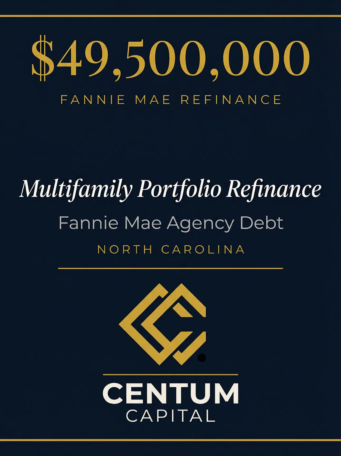 $49.5M Fannie Mae Refinance — NC