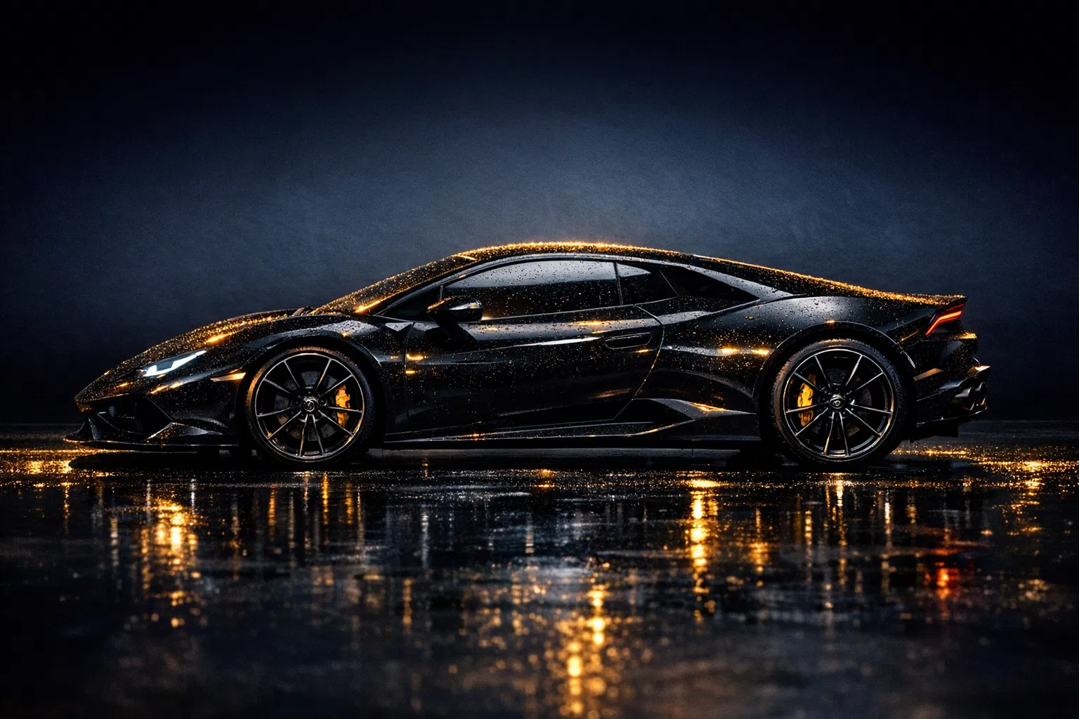 Luxury detailed vehicle