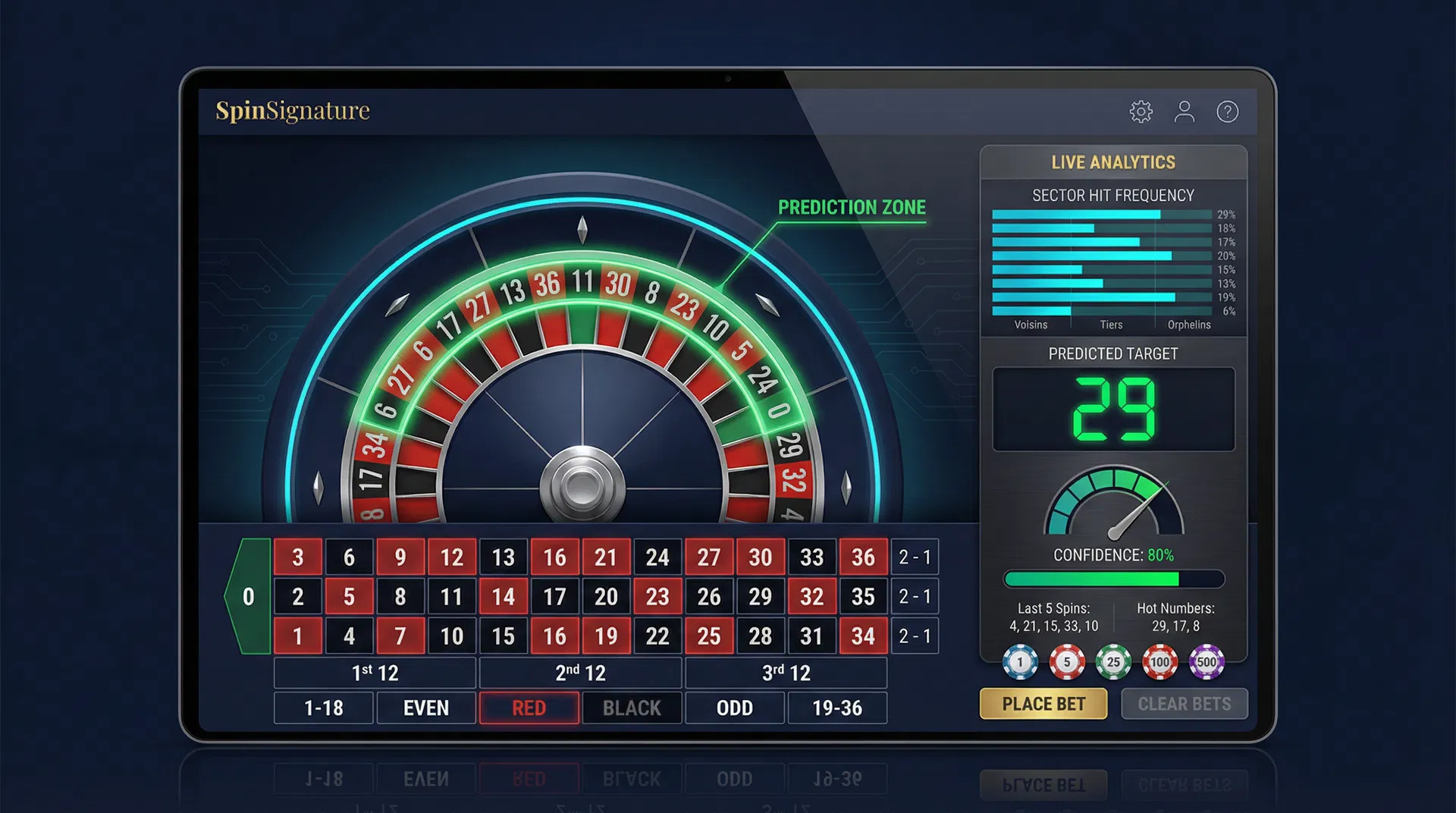 SpinSignature App Preview