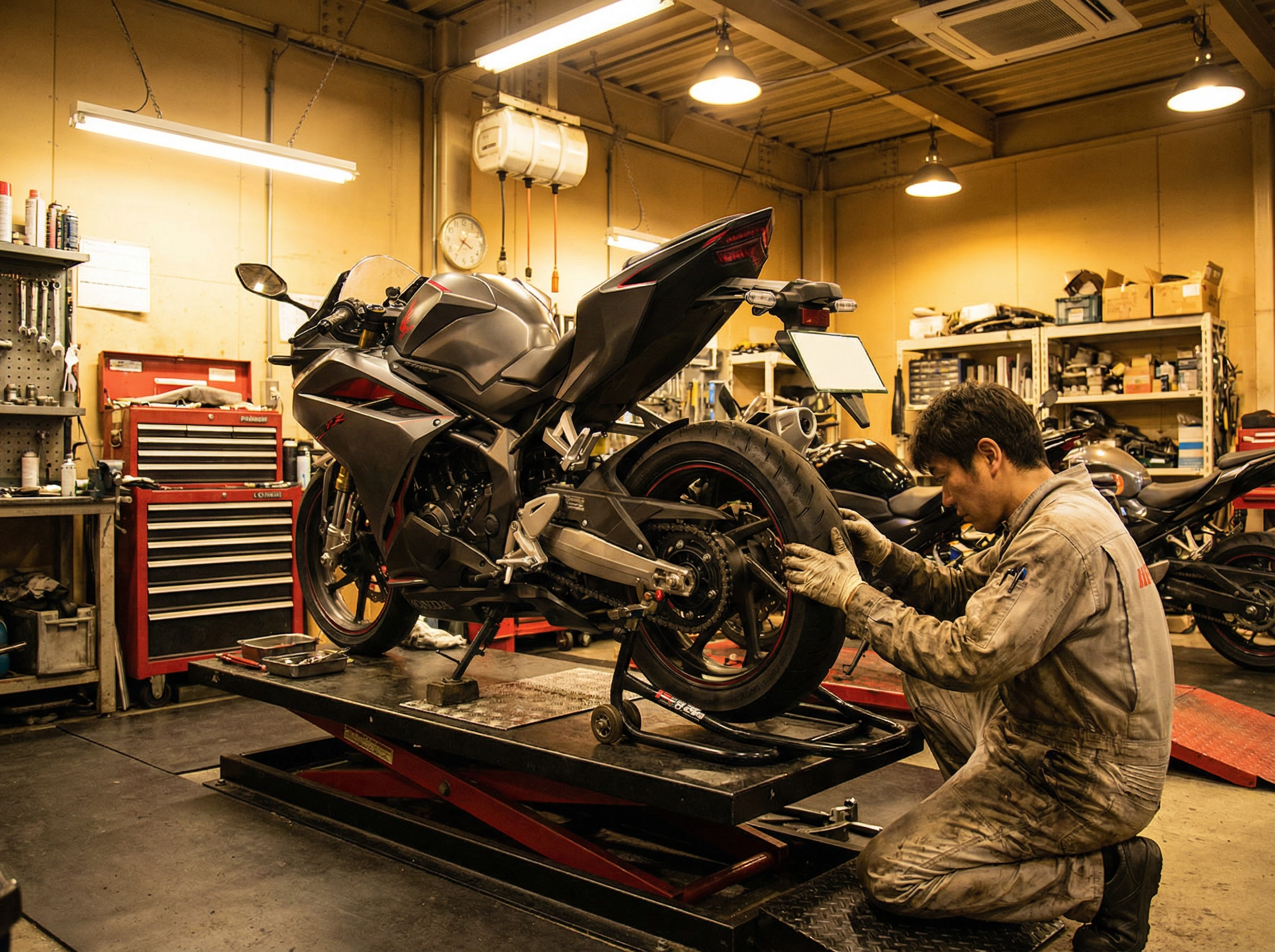 Motorcycle Tire Service