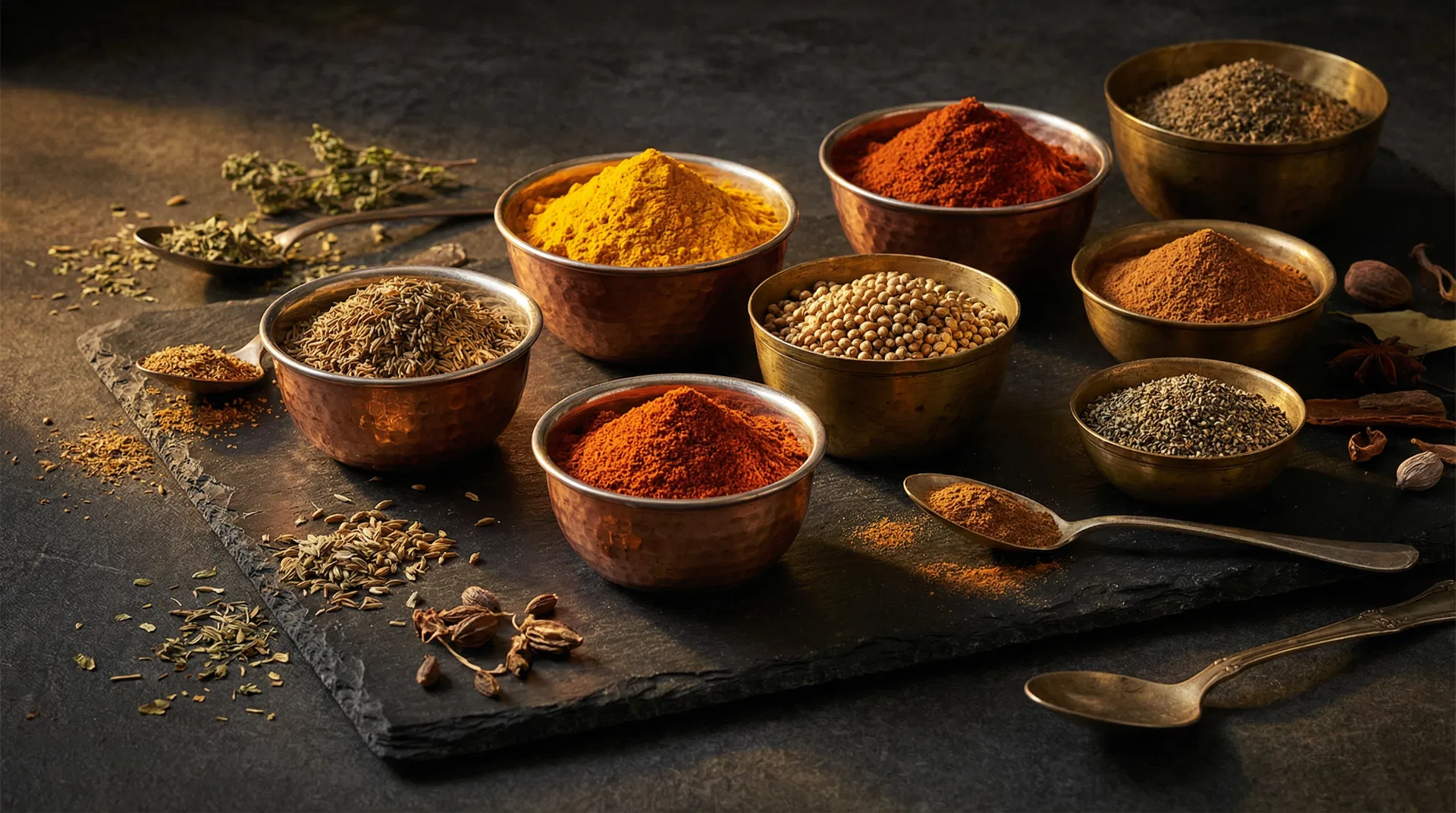 Spice bowls