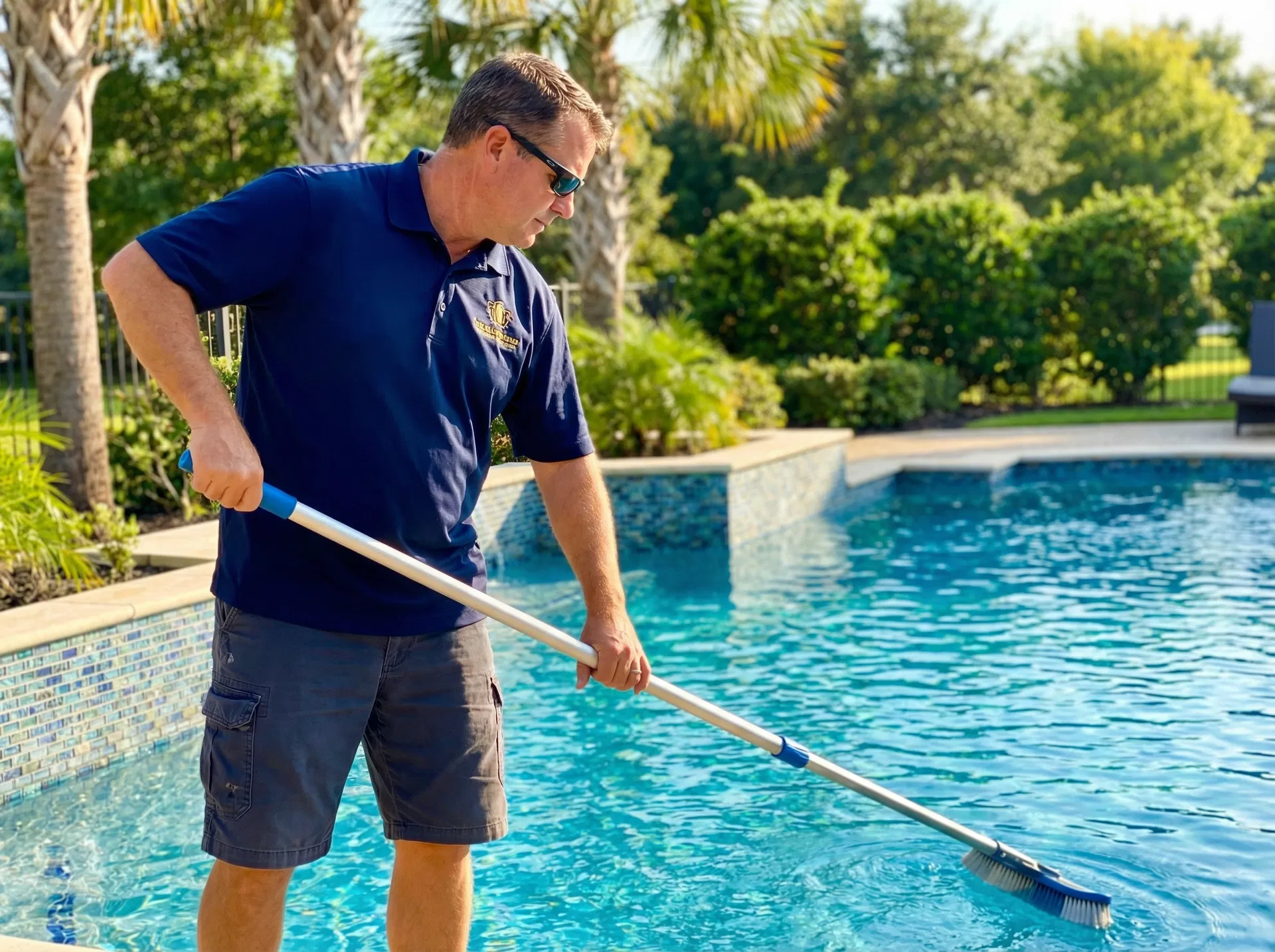 Professional pool technician