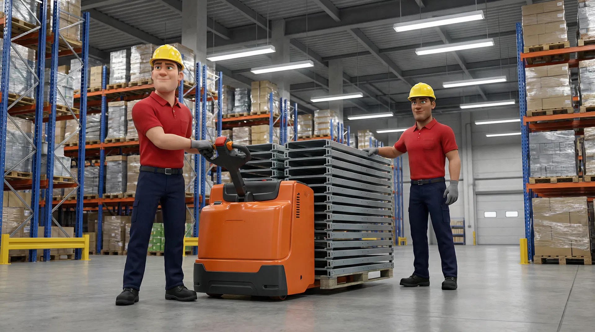 Daley & Co crew handling a commercial and industrial relocation