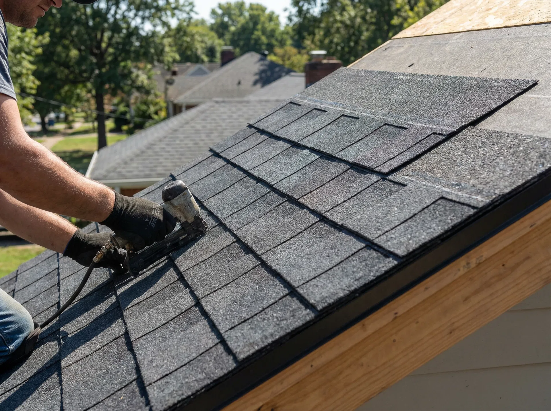 Shingle Installation — East Nashville