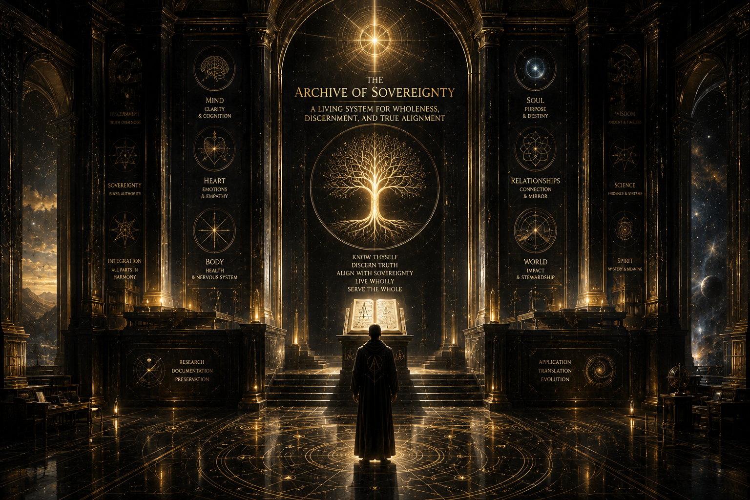 The Archive of Sovereignty: A Living System for Wholeness, Discernment, and Divine Alignment