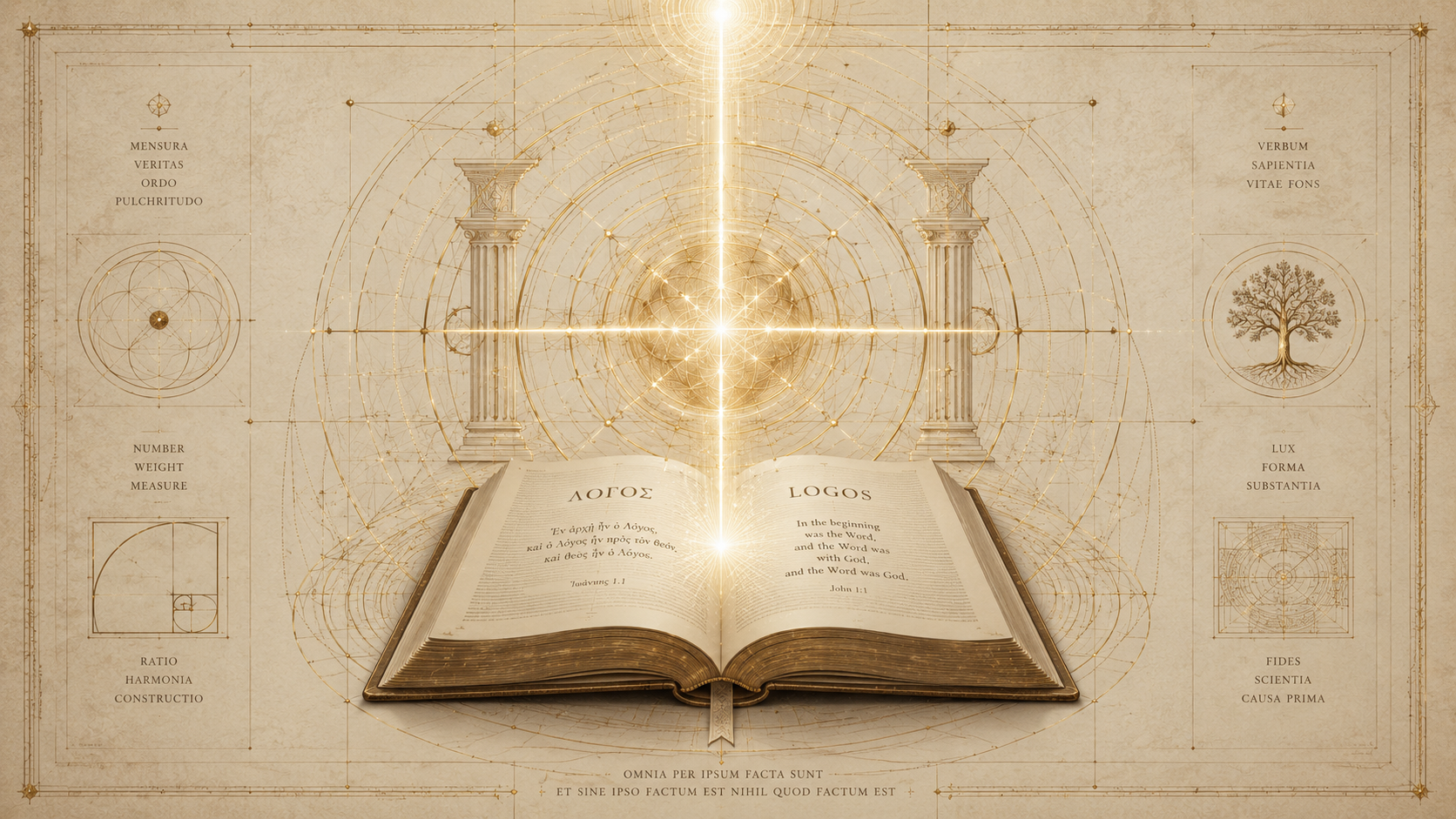 The Logos Doctrine: Why the Word Comes Before the World