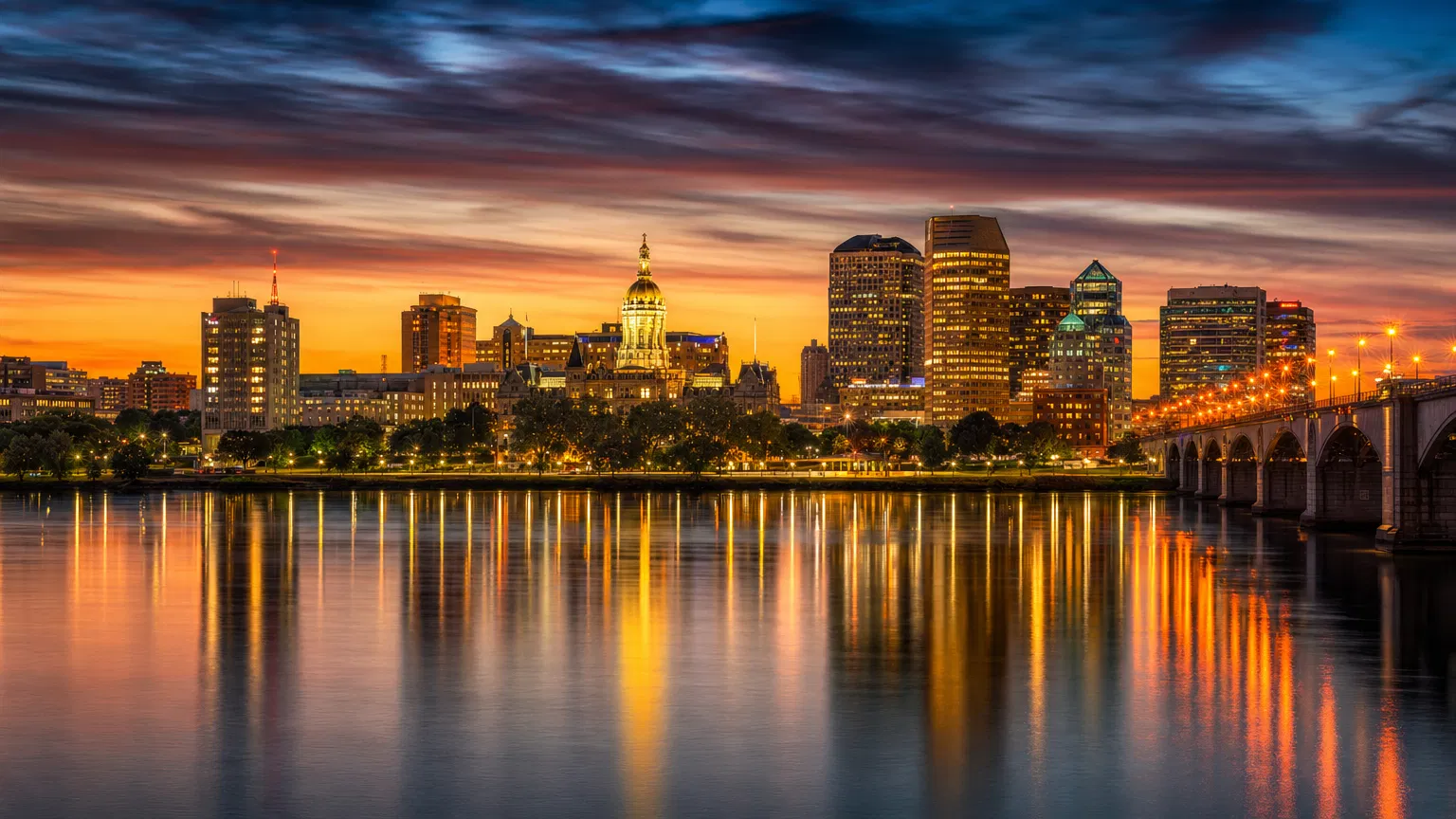 Connecticut skyline