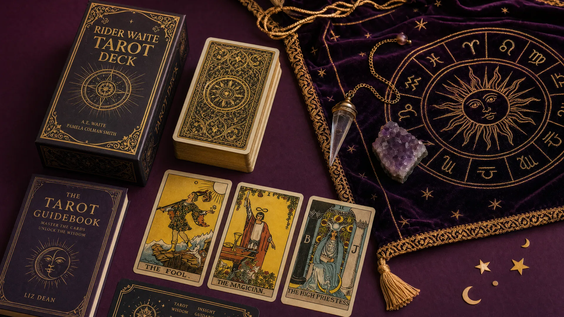 塔罗牌、布和工具礼品