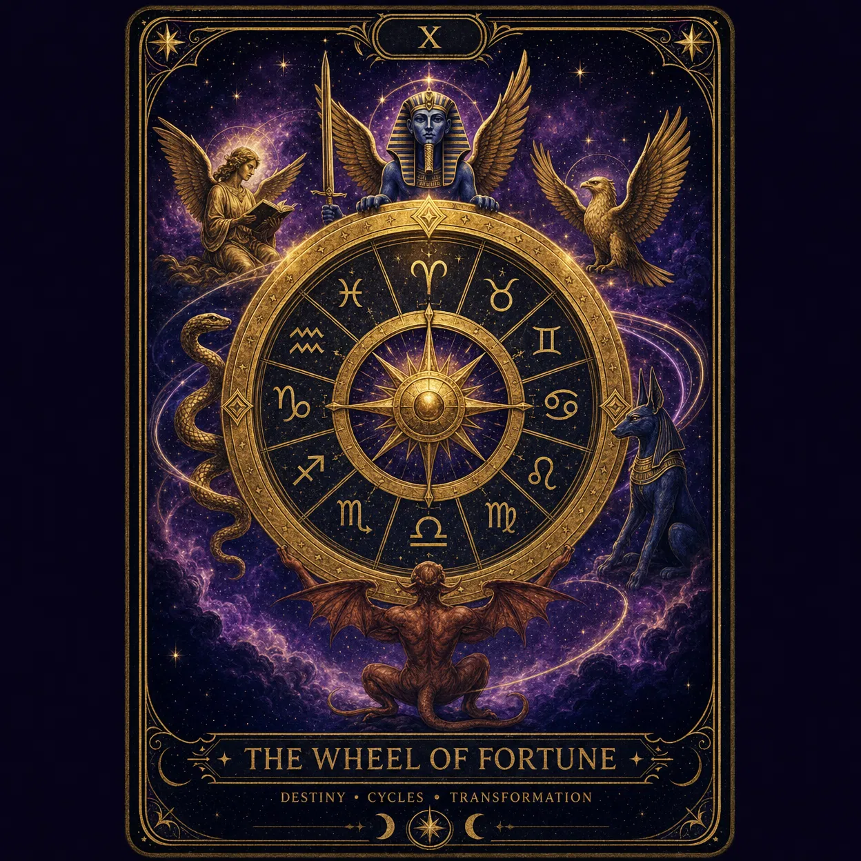 命运之轮塔罗牌