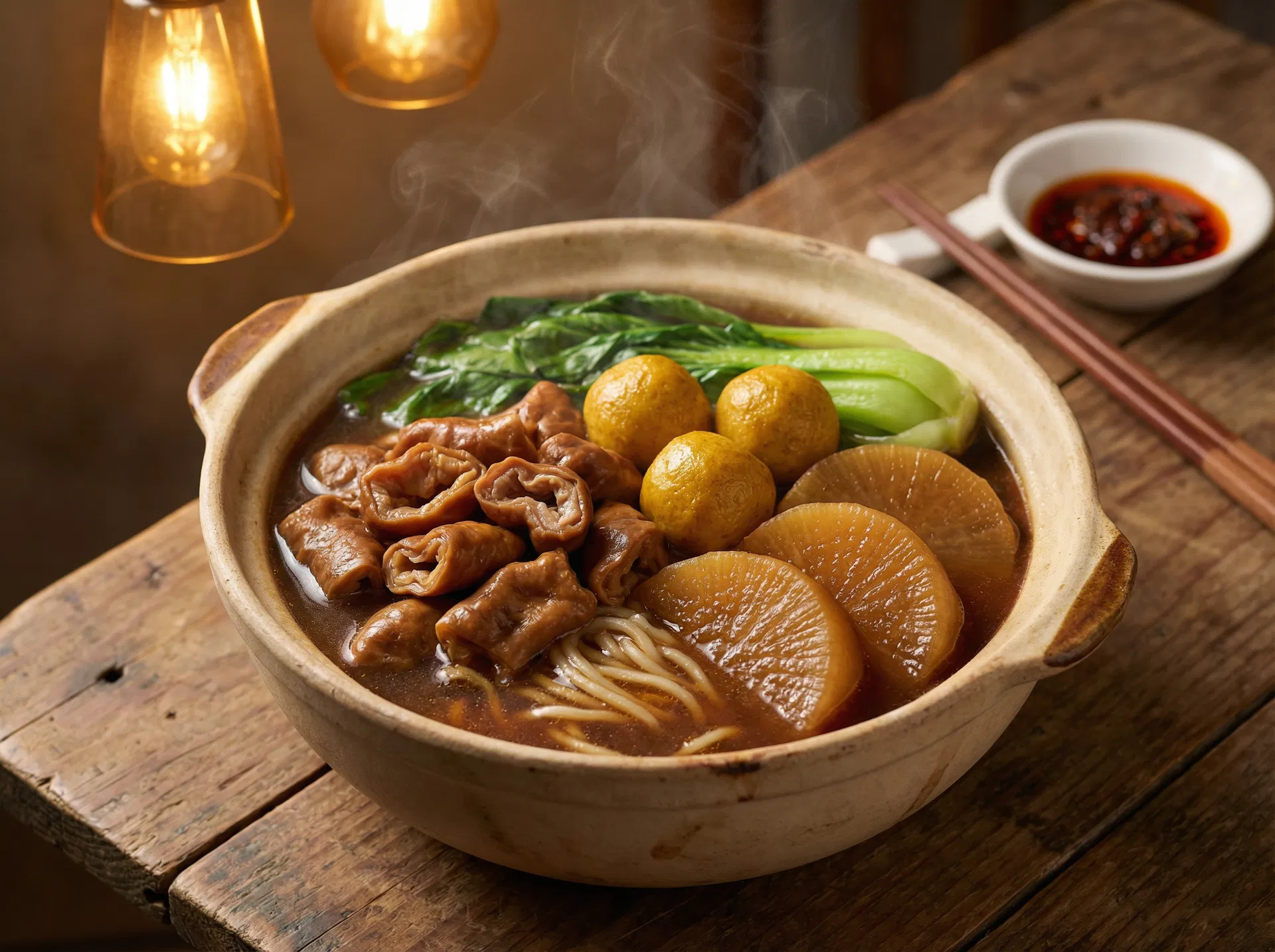 Secret-In Signature Cart Noodles with rich toppings