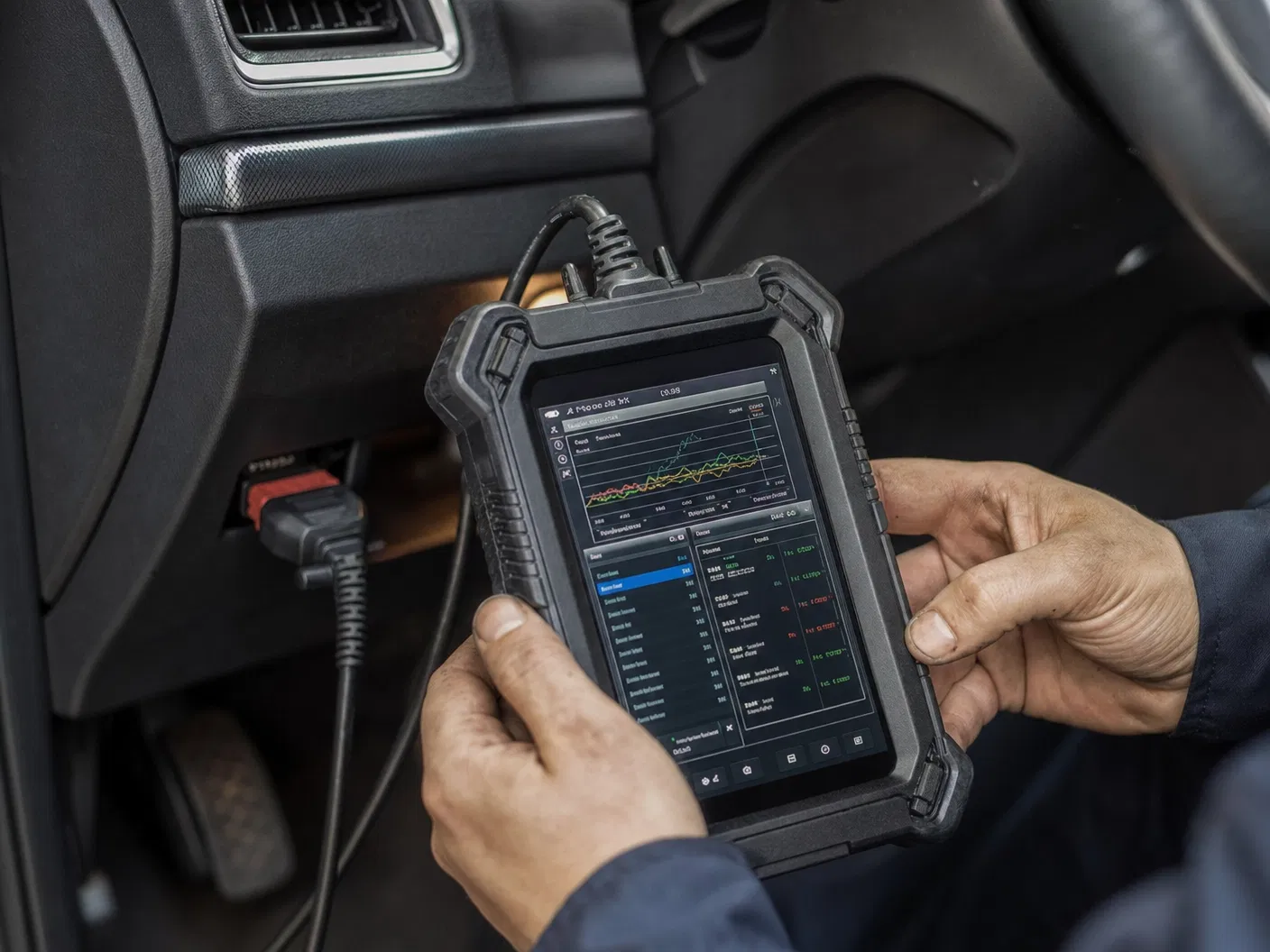 Advanced diagnostic equipment at Yadav Motors