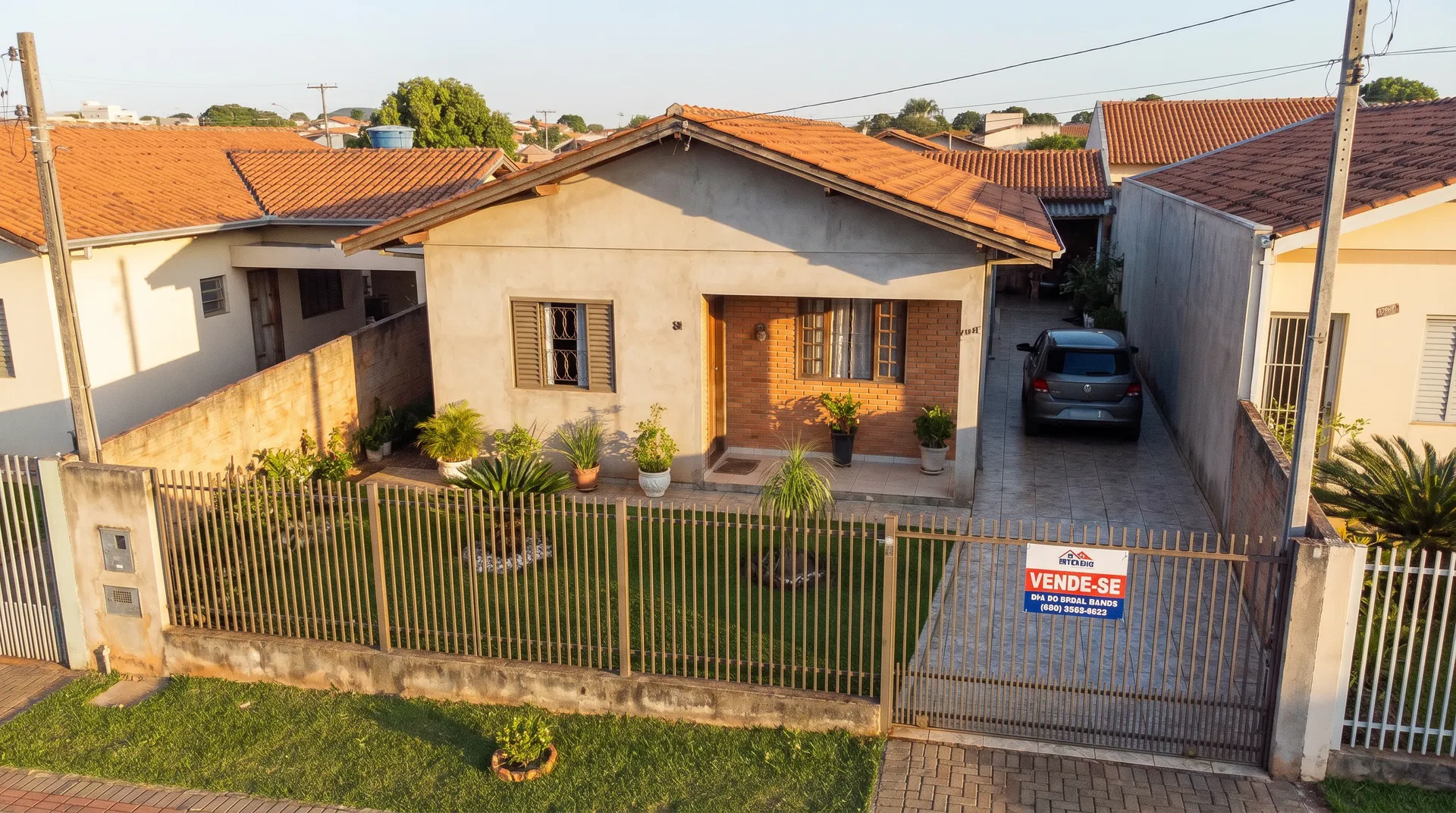 Casa padrão classe C/D do Brasil