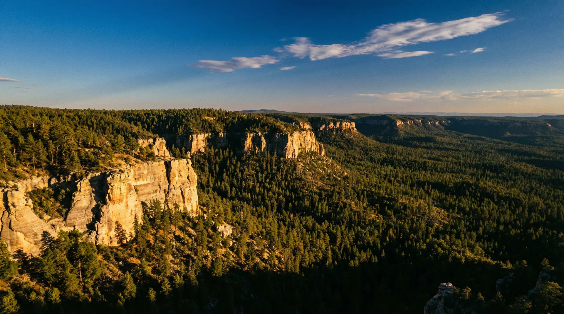 Mogollon Rim panoramic view