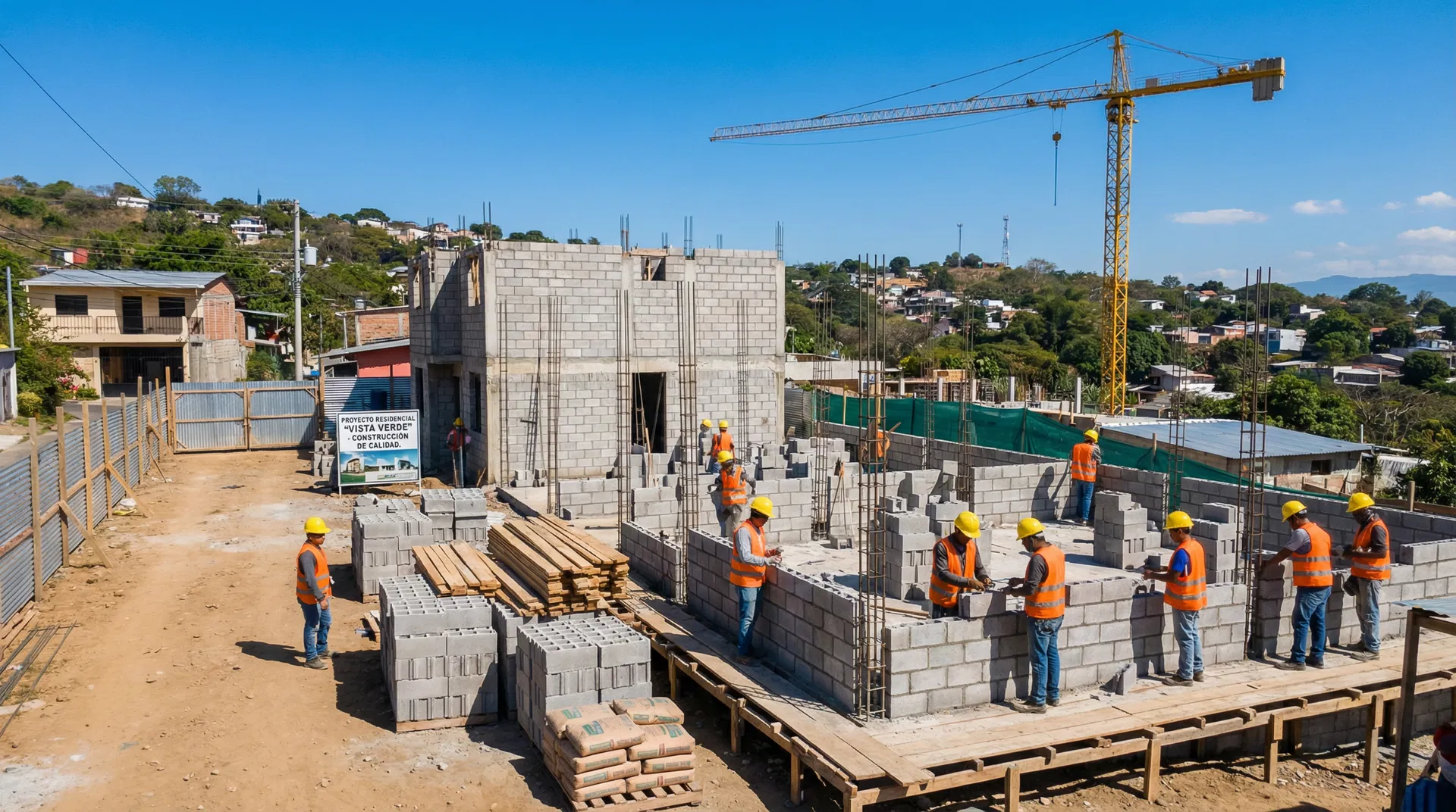 Residential Construction in Progress