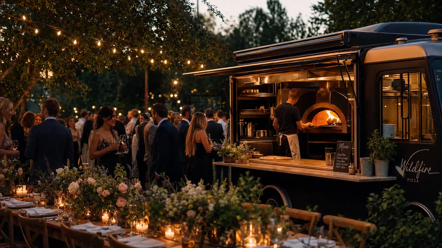 Catering event med Pedalling Pizza Palace