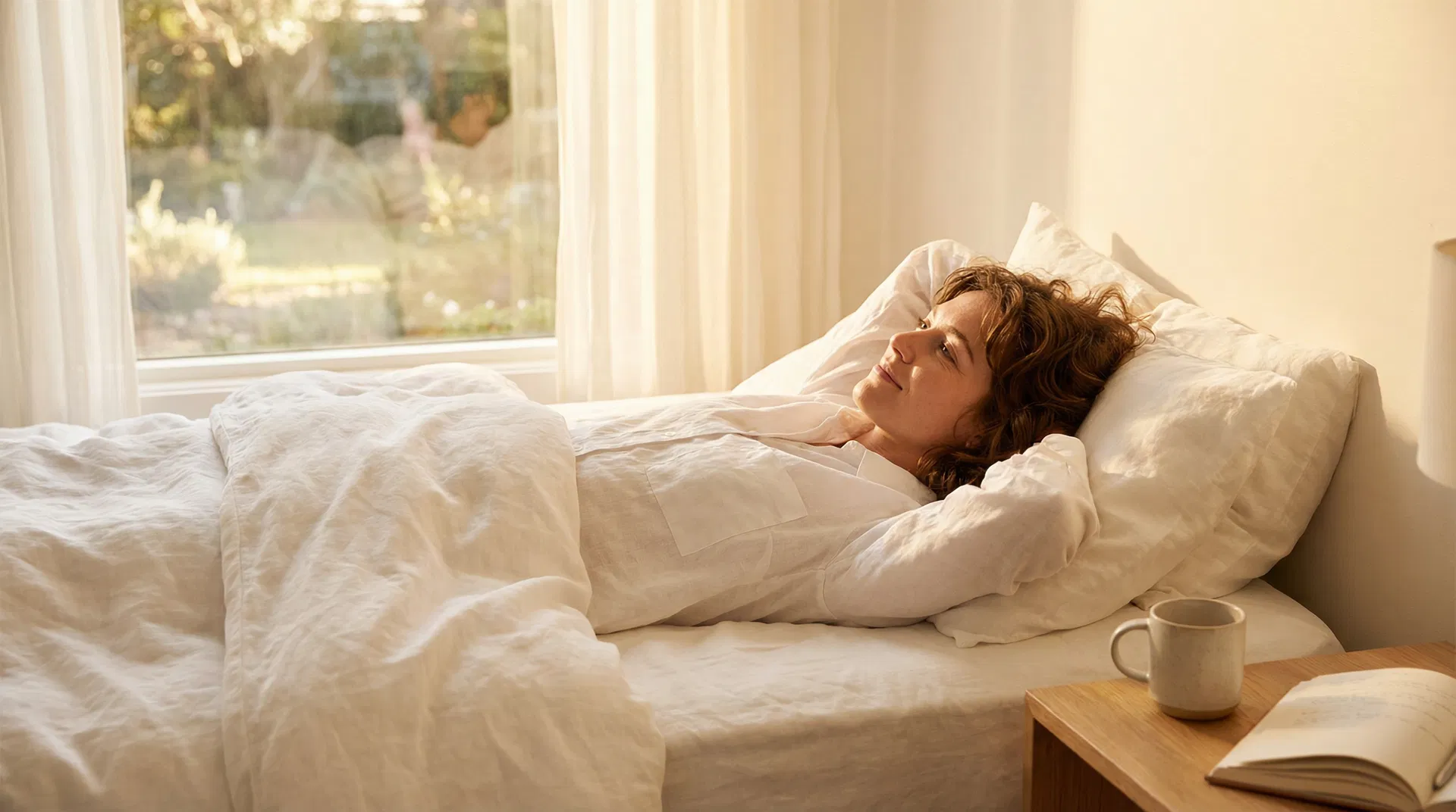 Paciente após cirurgia refrativa