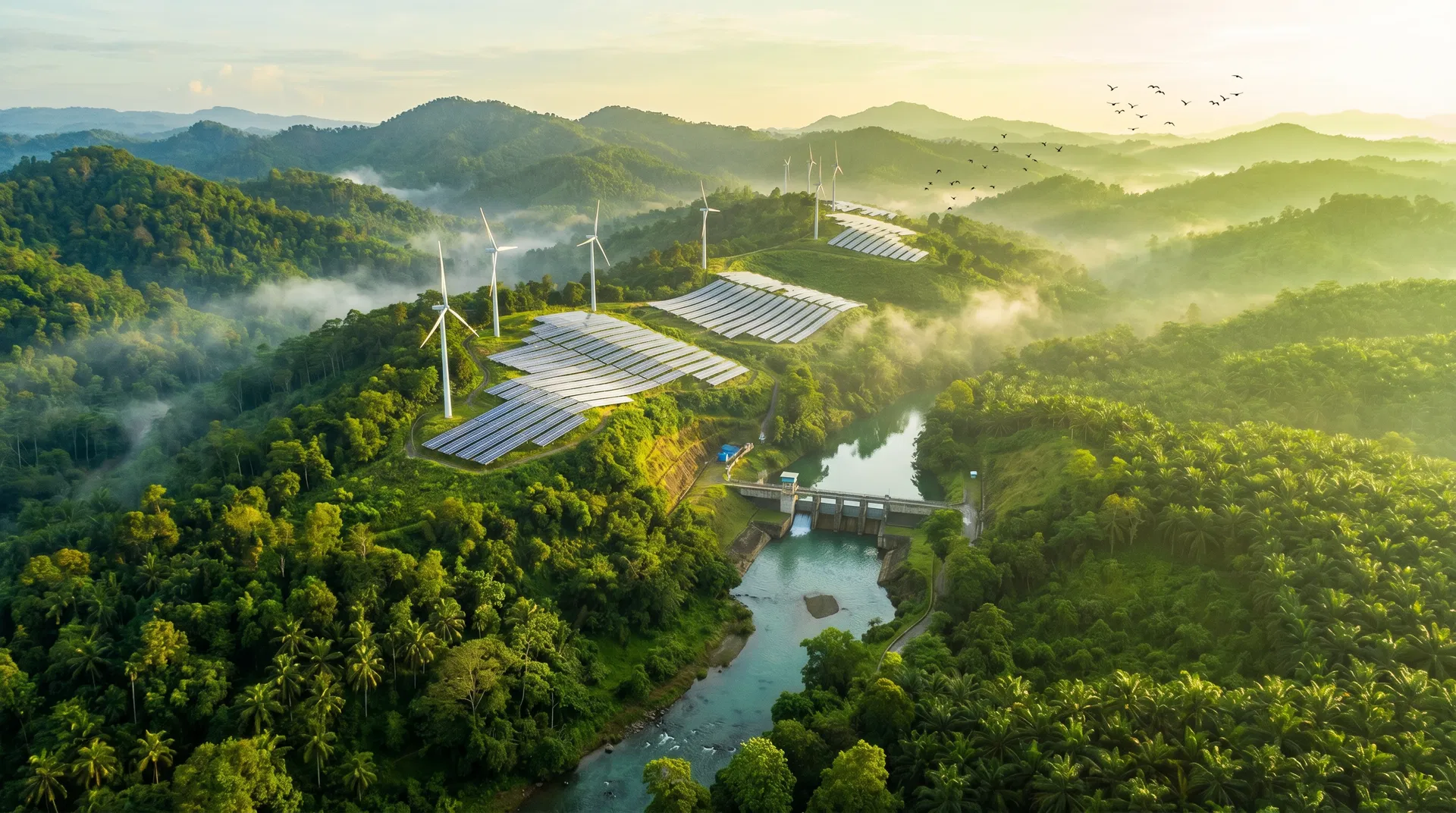 그린에너지 자연 풍경