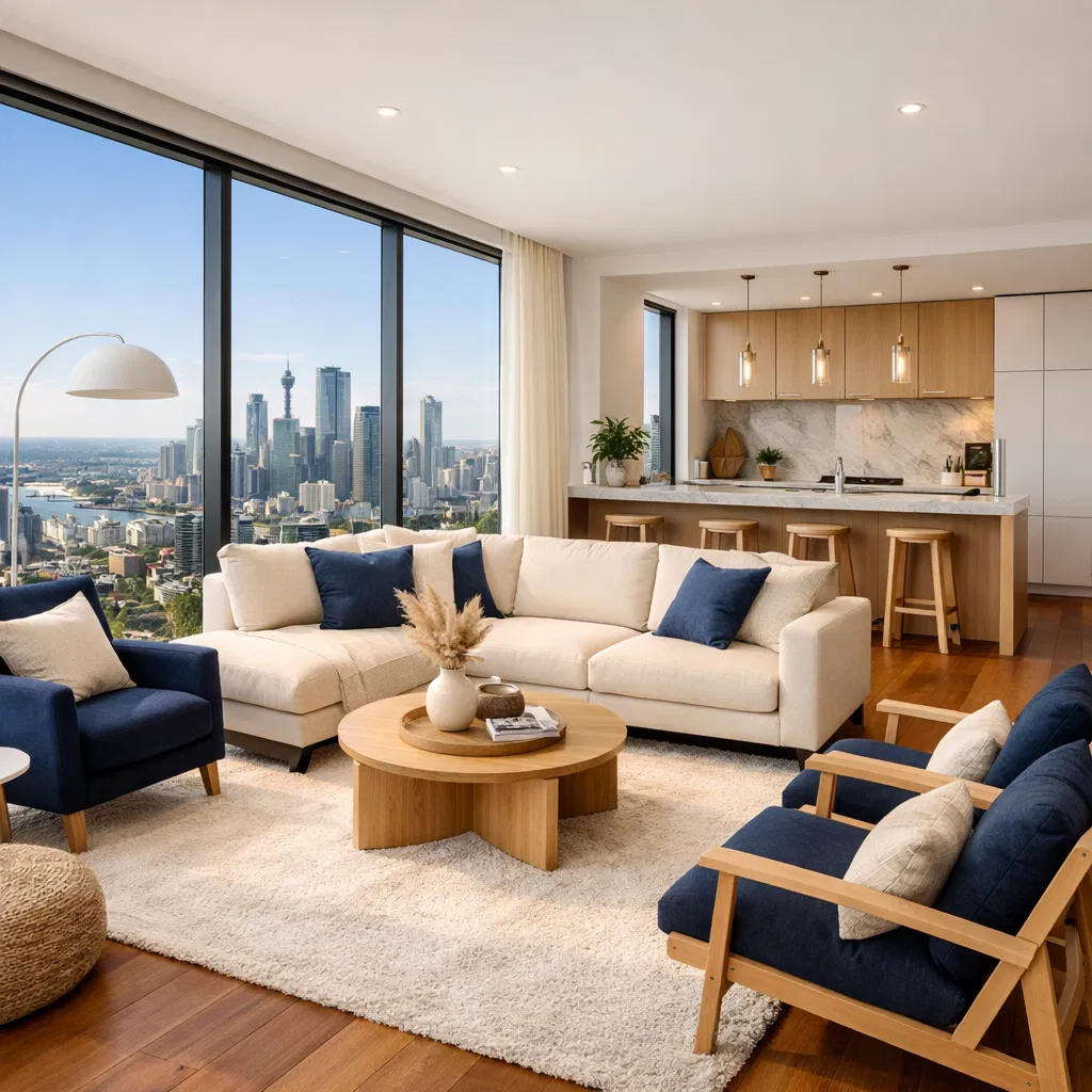 Luxury apartment interior