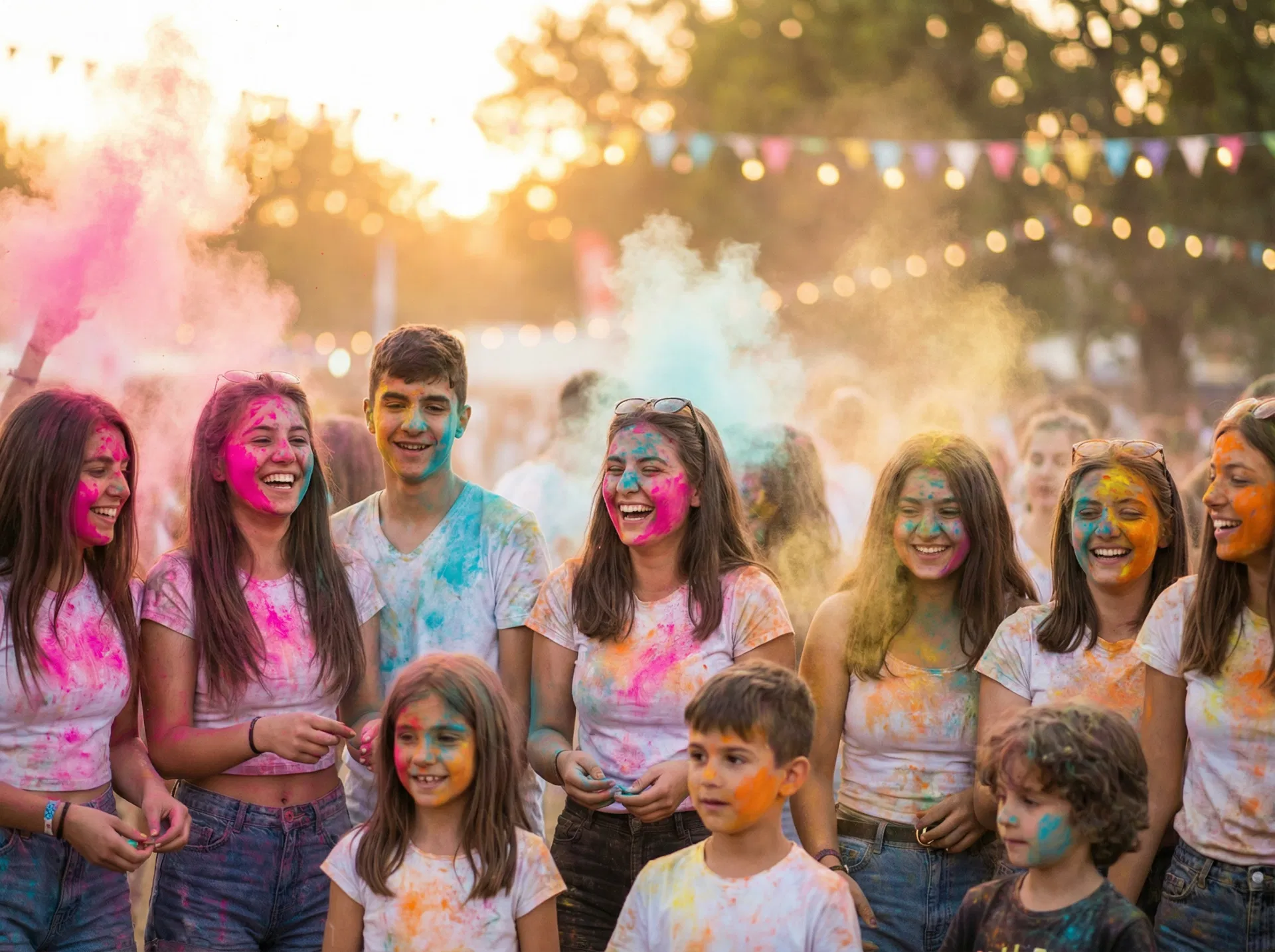 Colour Day Festival Tirana - familje dhe rini