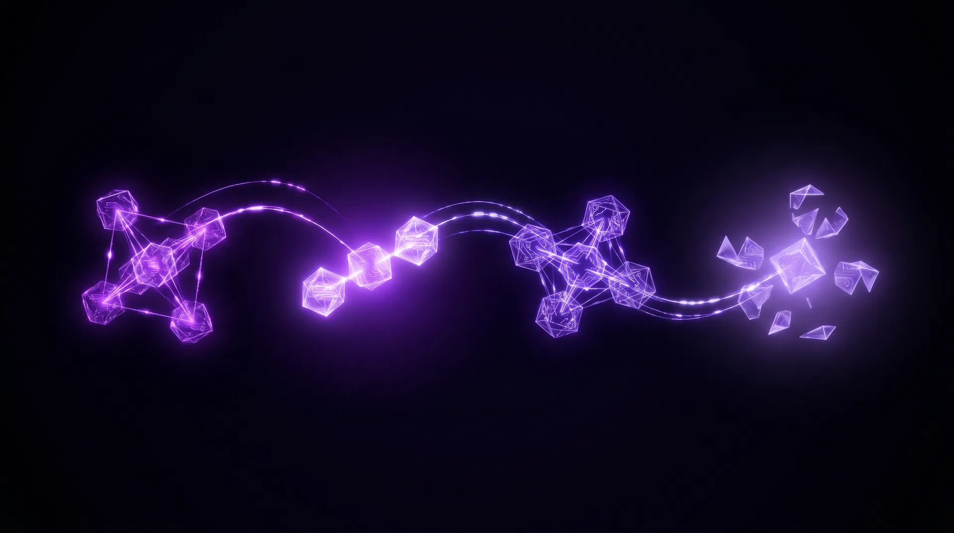 Blockchain smart contract flow visualization